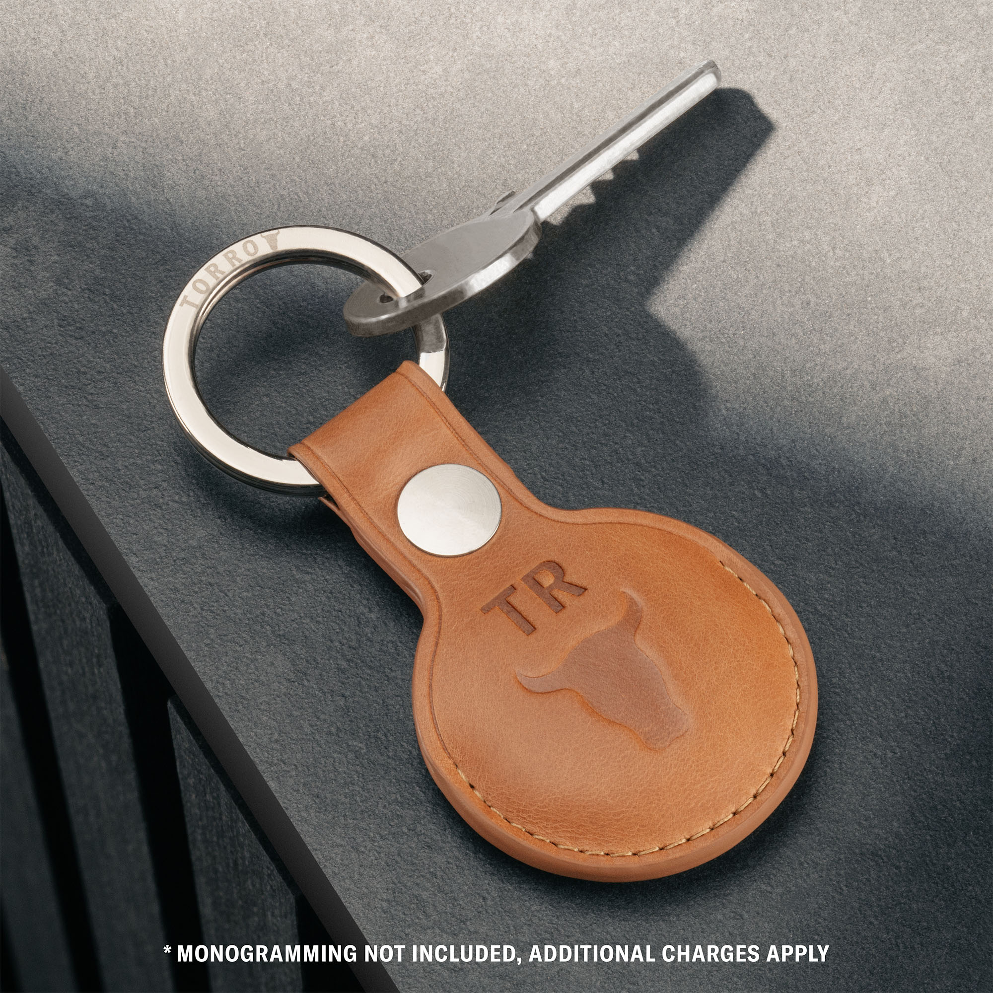 Leather AirTag Keyring - Image 14