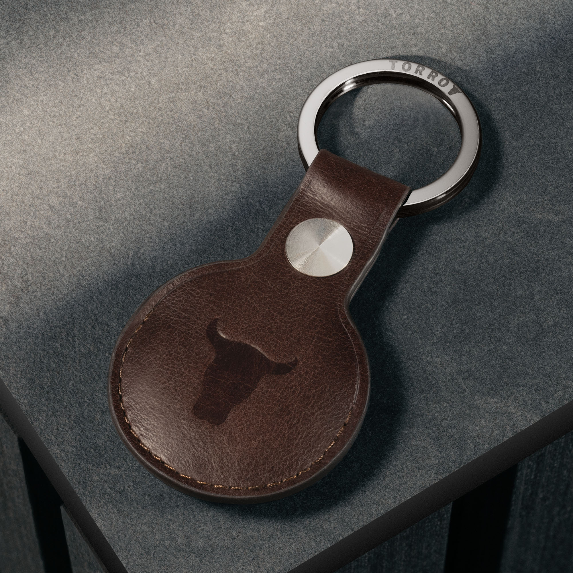 Leather AirTag Keyring - Image 16
