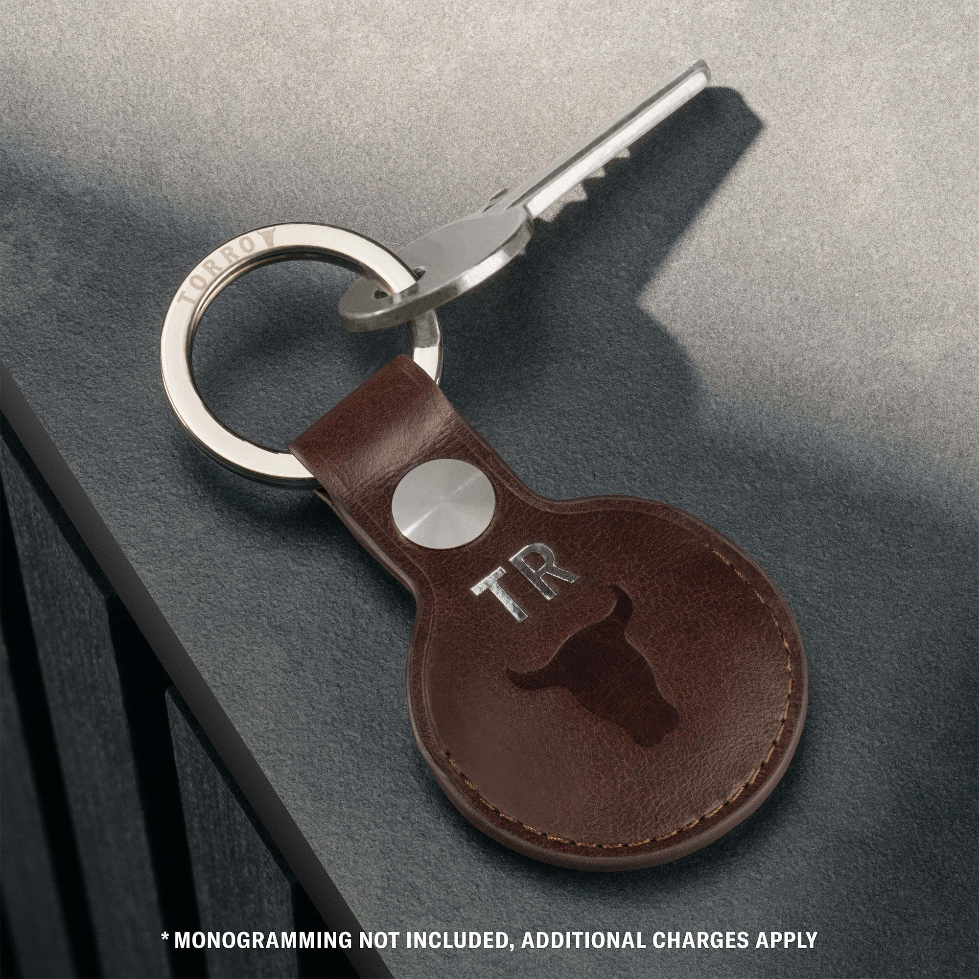 Leather AirTag Keyring - Image 18