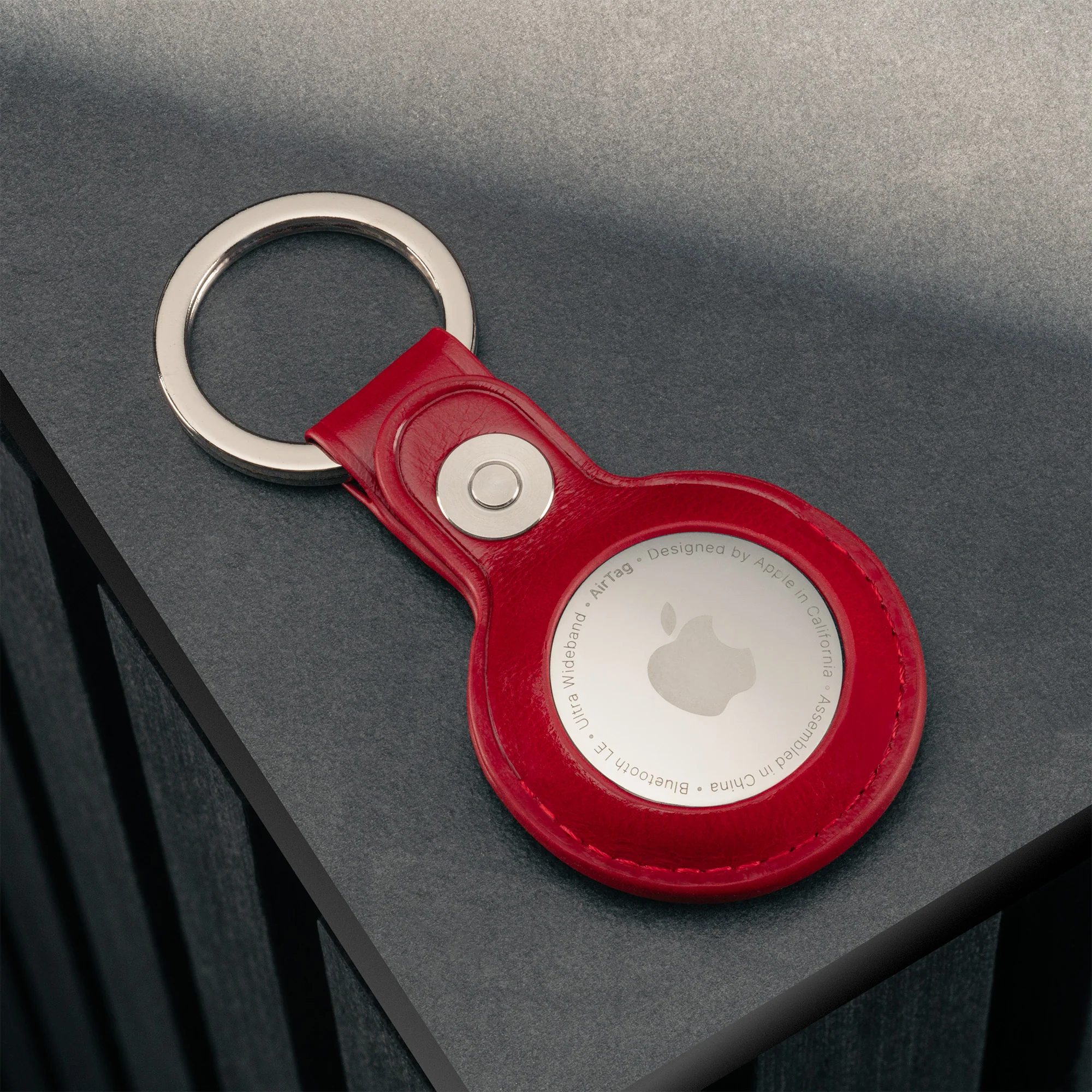 Leather AirTag Keyring - Image 19