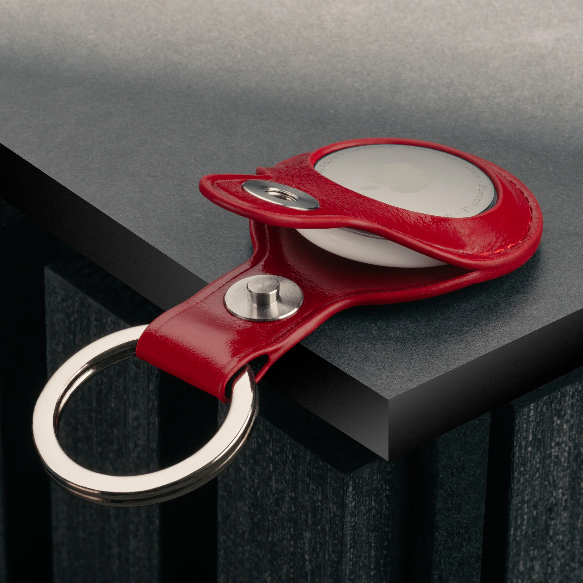 Leather AirTag Keyring - Image 21