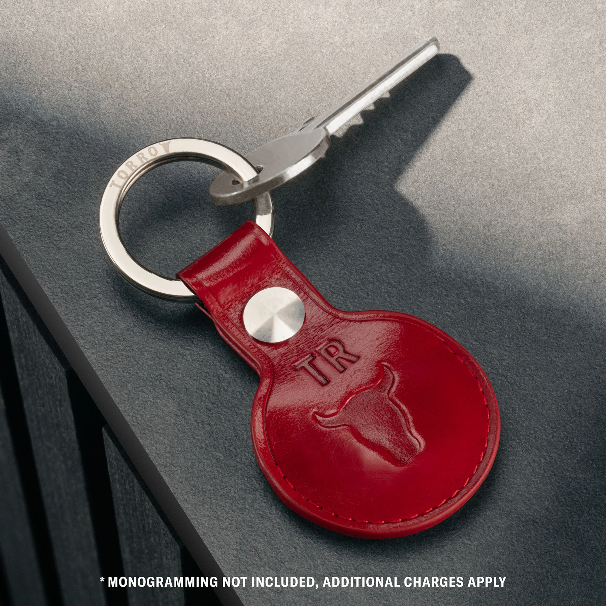 Leather AirTag Keyring - Image 22