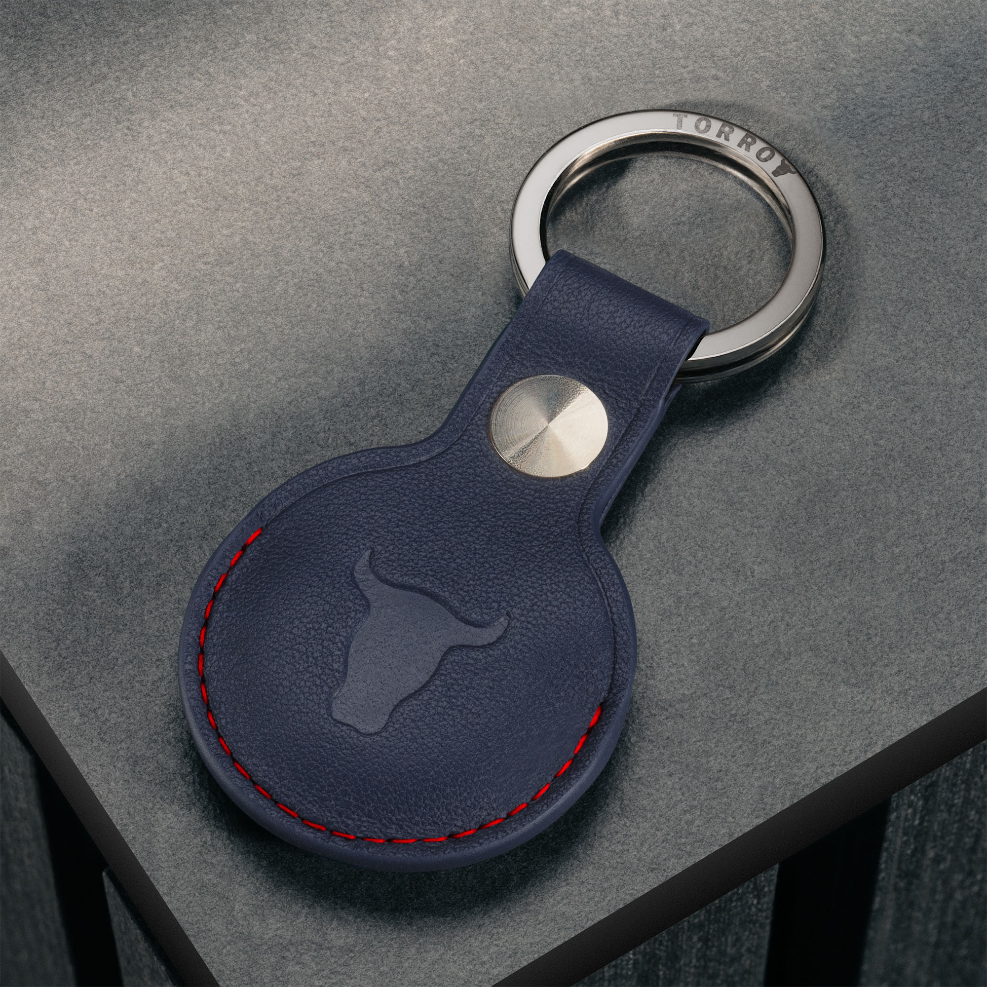 Leather AirTag Keyring - Image 28