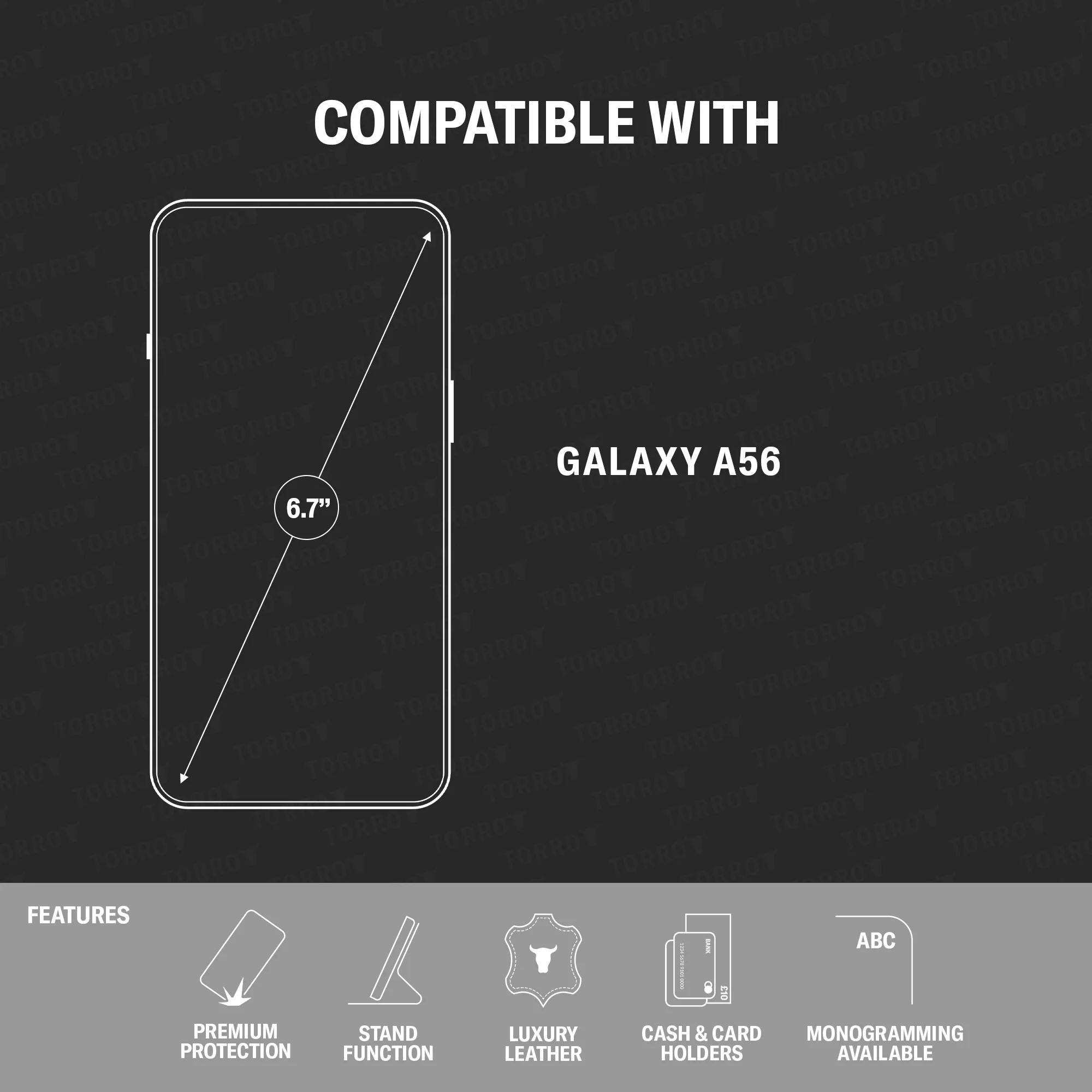 Galaxy A56 Leather Case (with Stand Function) - Image 2