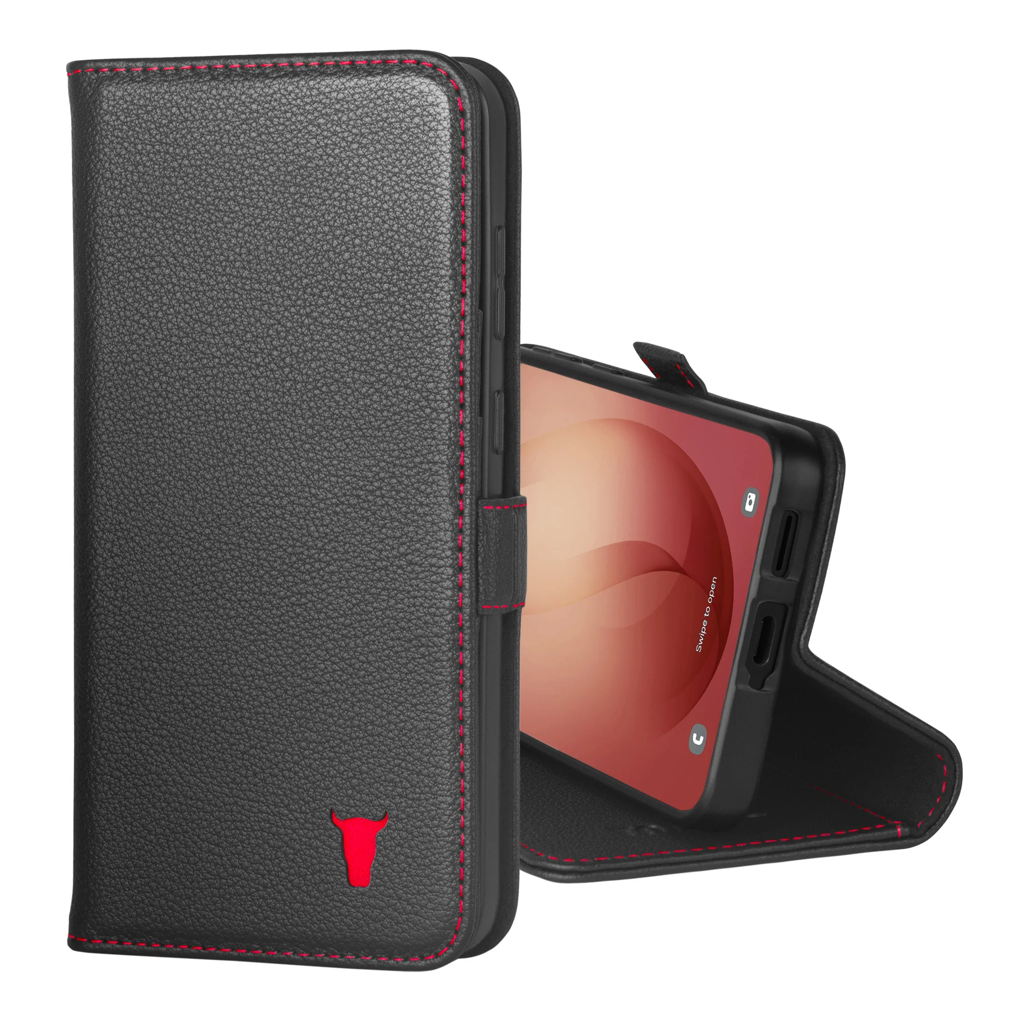 Galaxy A57 Leather Case (with Stand Function)