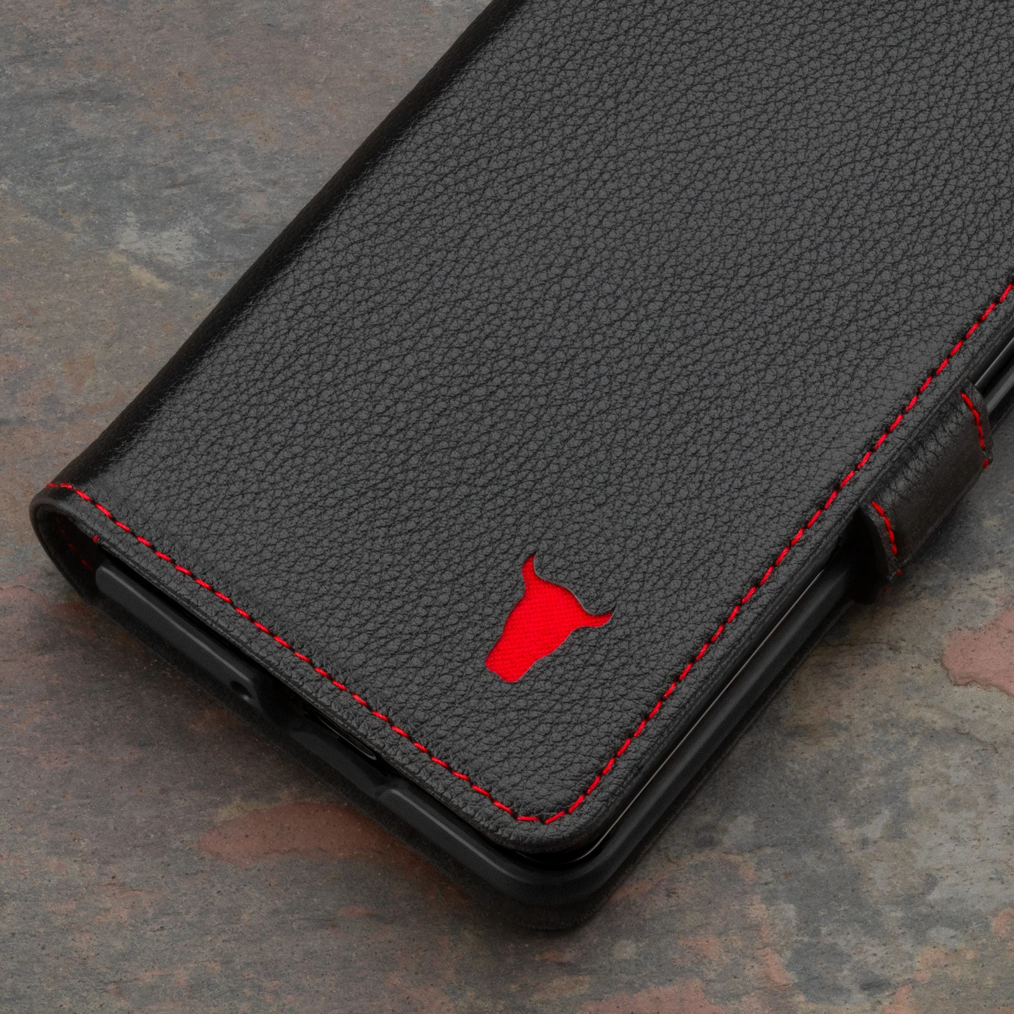 Galaxy Z Fold5 Leather Case (with Stand Function) - Image 8