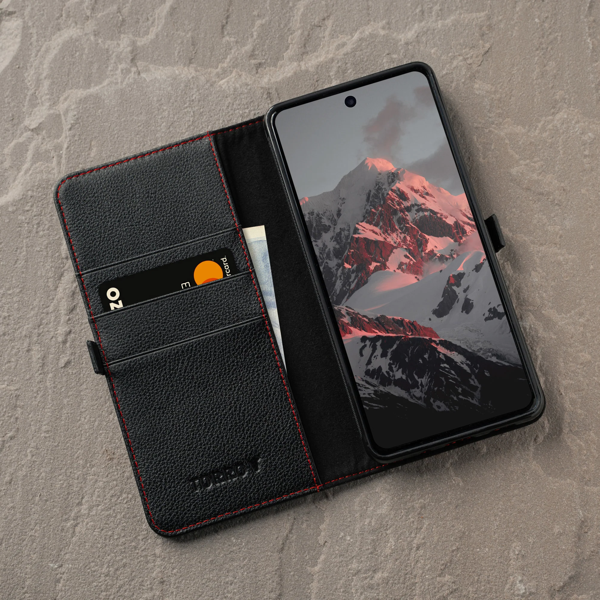 Galaxy S20 FE / S20 FE 5G Leather Case (with Stand Function) - Image 4