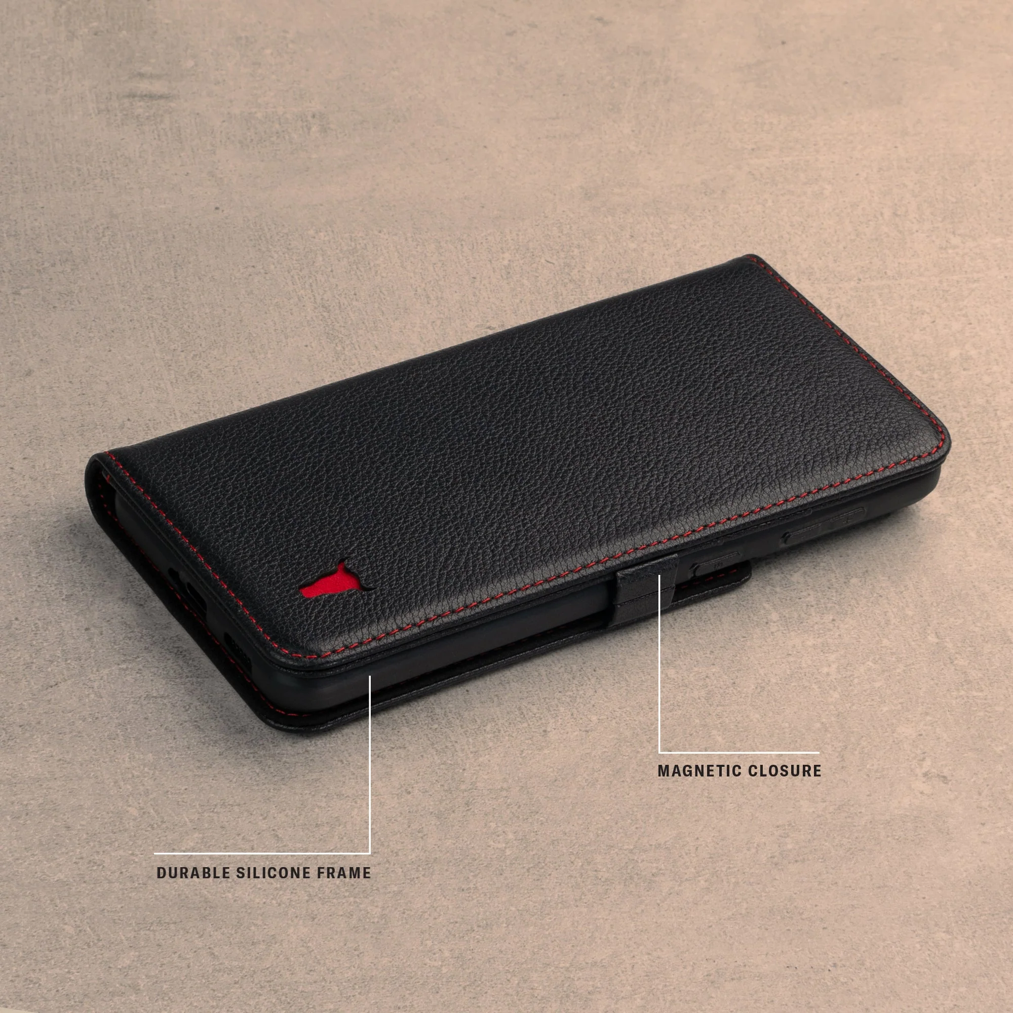 Galaxy S21 Ultra 5G Leather Case (with stand function) - Image 5