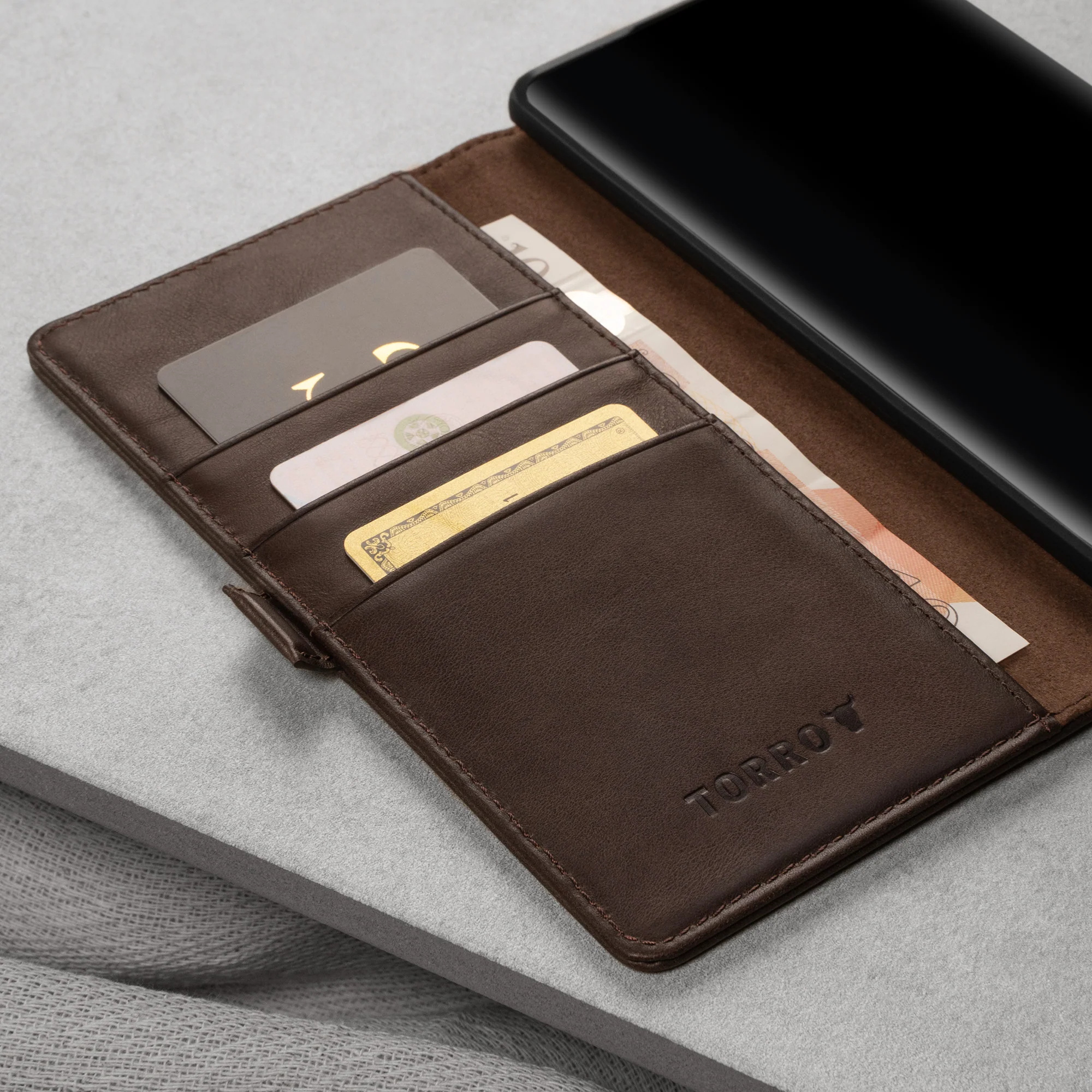 Samsung Galaxy S22 Ultra Leather Wallet Case (with Stand function) - Image 9