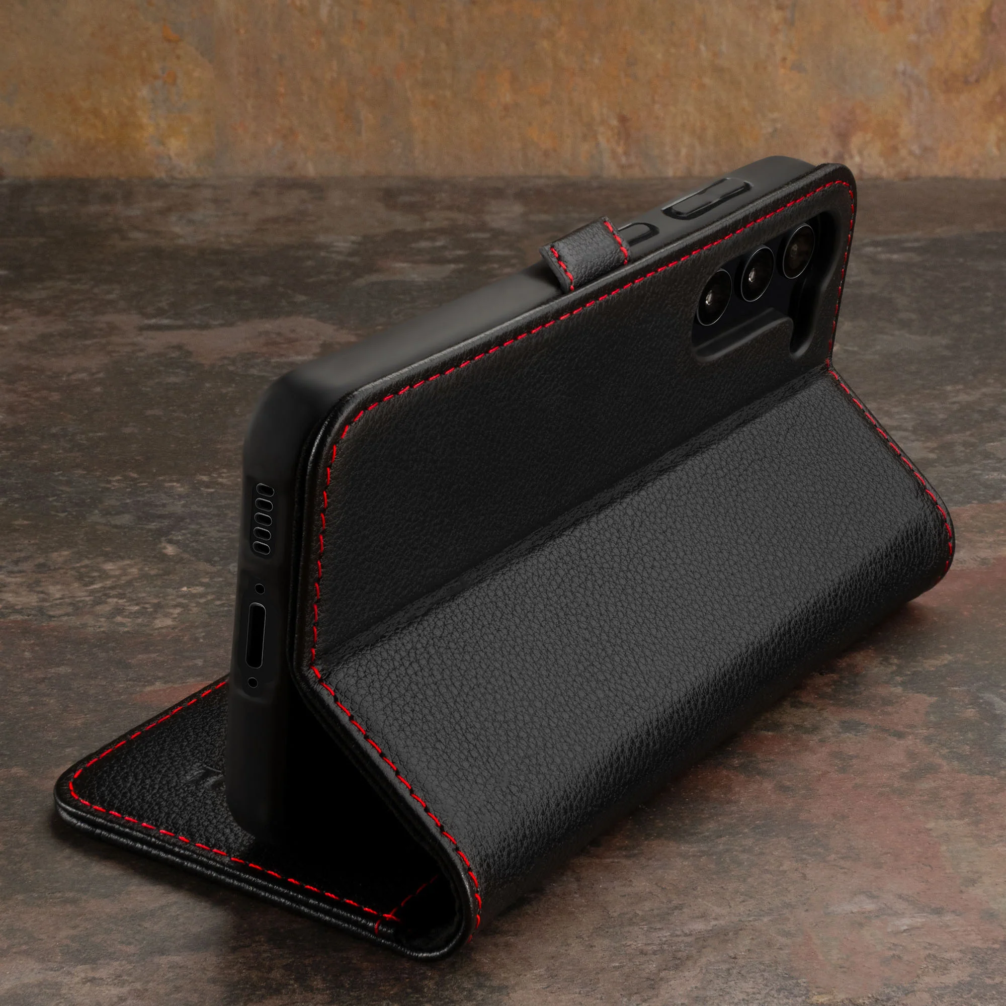 Galaxy S23 Leather Case (with Stand function) - Image 4