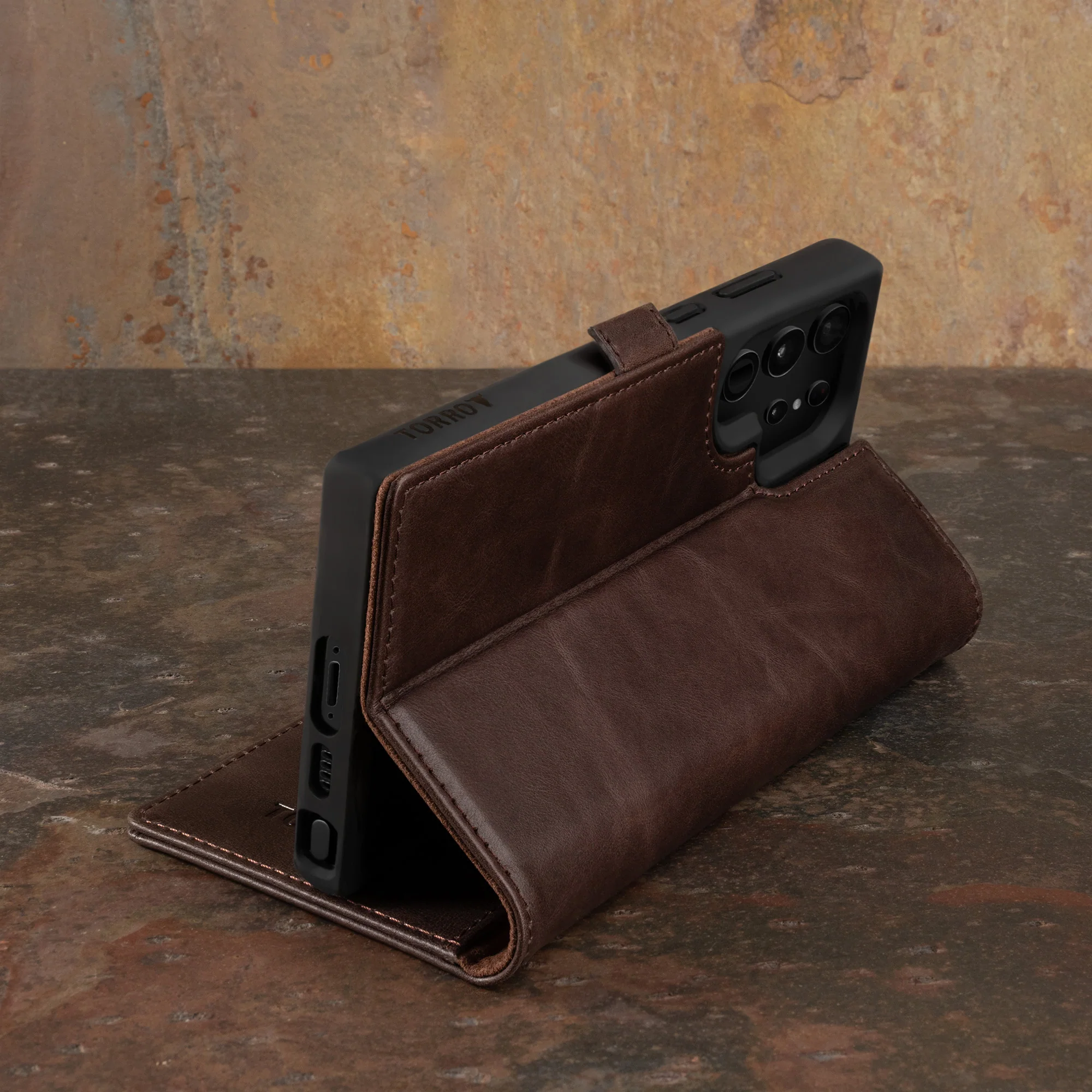 Galaxy S23 Ultra Leather Case (with Stand function) - Image 11