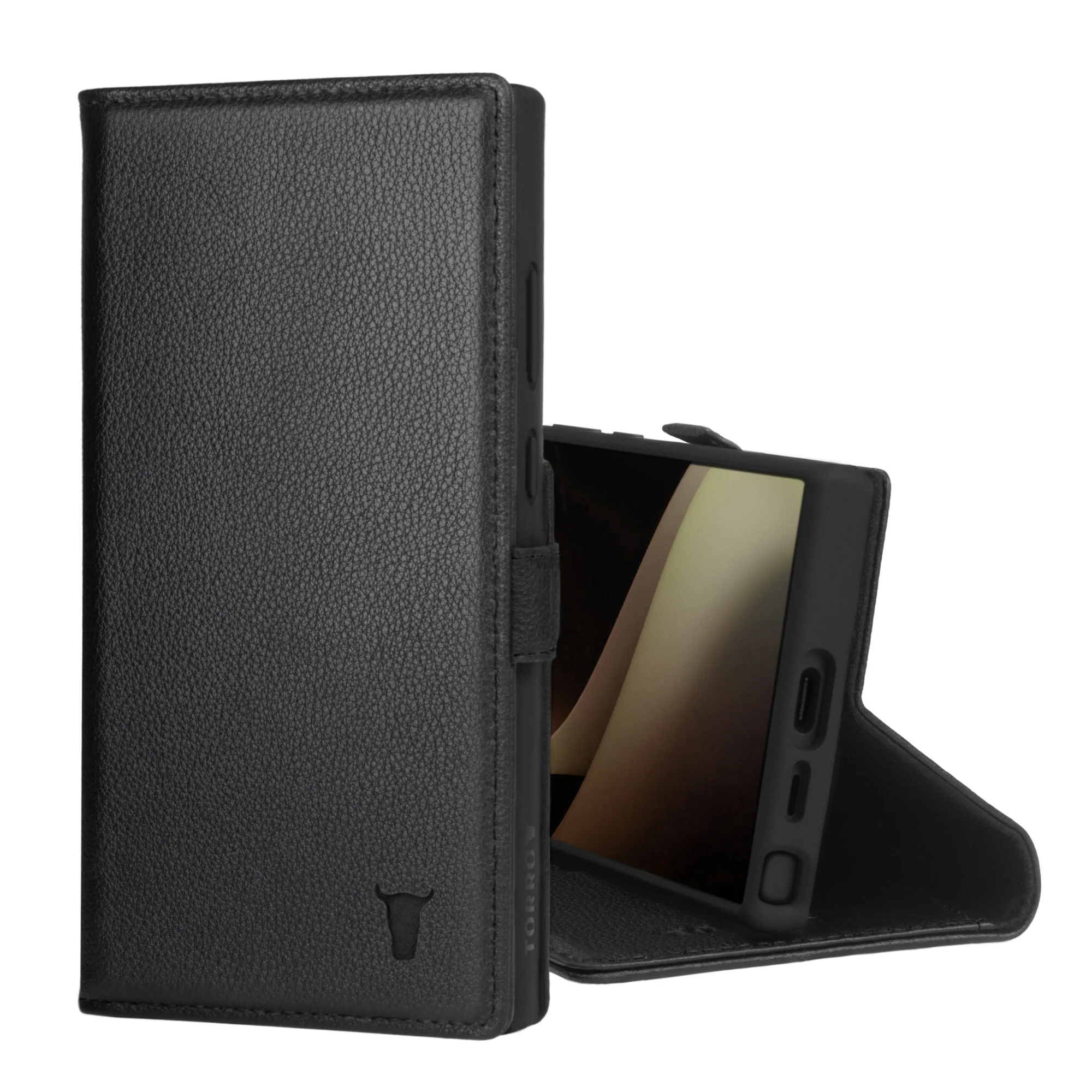 Galaxy S24 Ultra Leather Case (with Stand Function) - Image 3