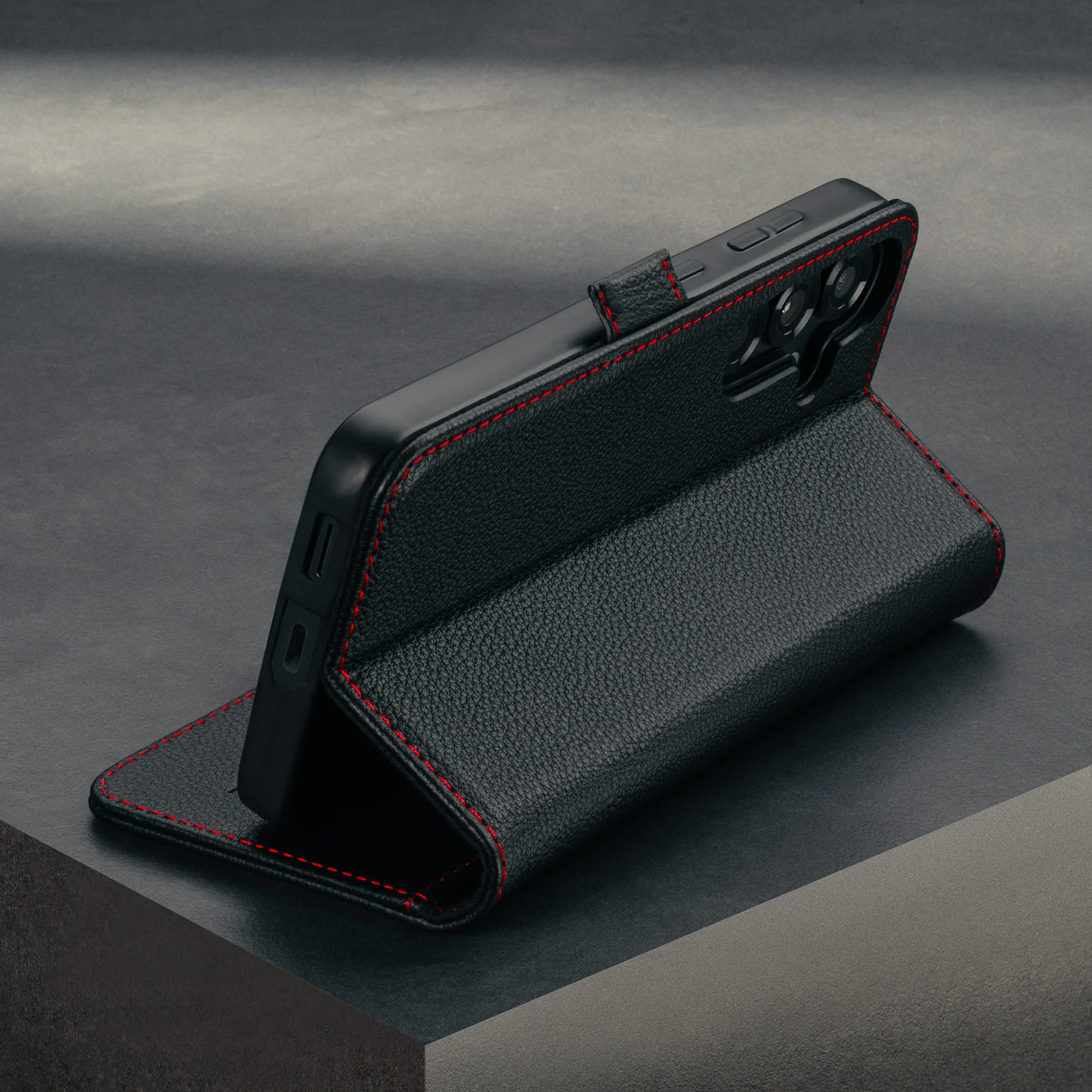 Galaxy S25 Leather Case (with Stand function) - Image 4