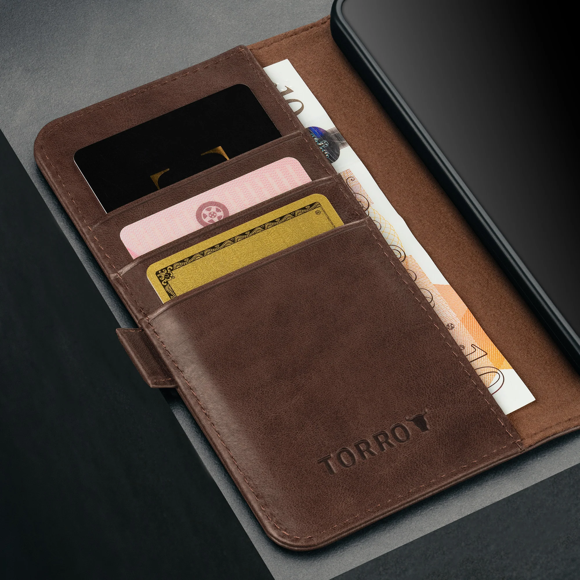 Galaxy S25 Leather Case (with Stand function) - Image 9