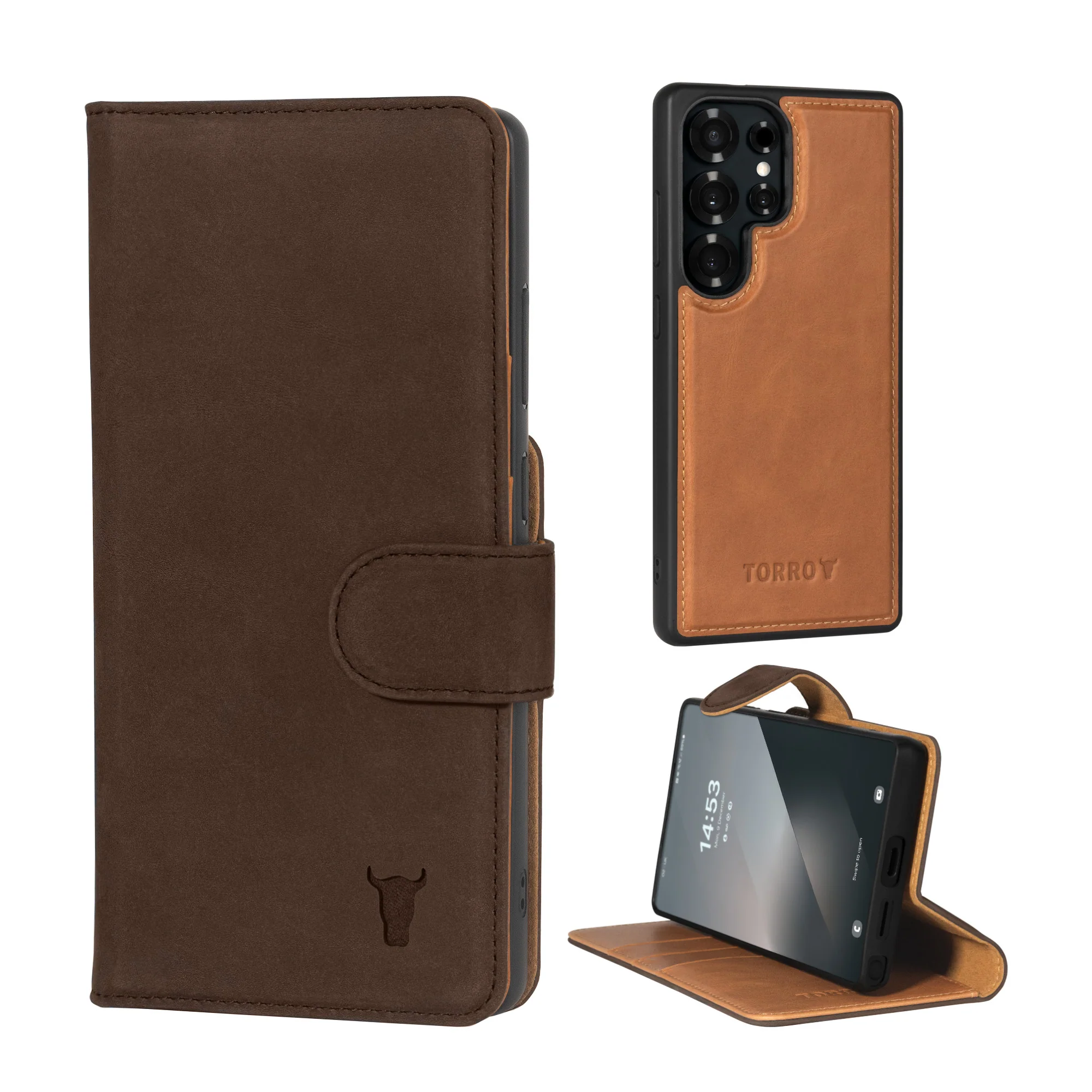 Galaxy S25 Ultra Detachable Wallet Case (Qi2/MagSafe Charging Compatible) - Image 4