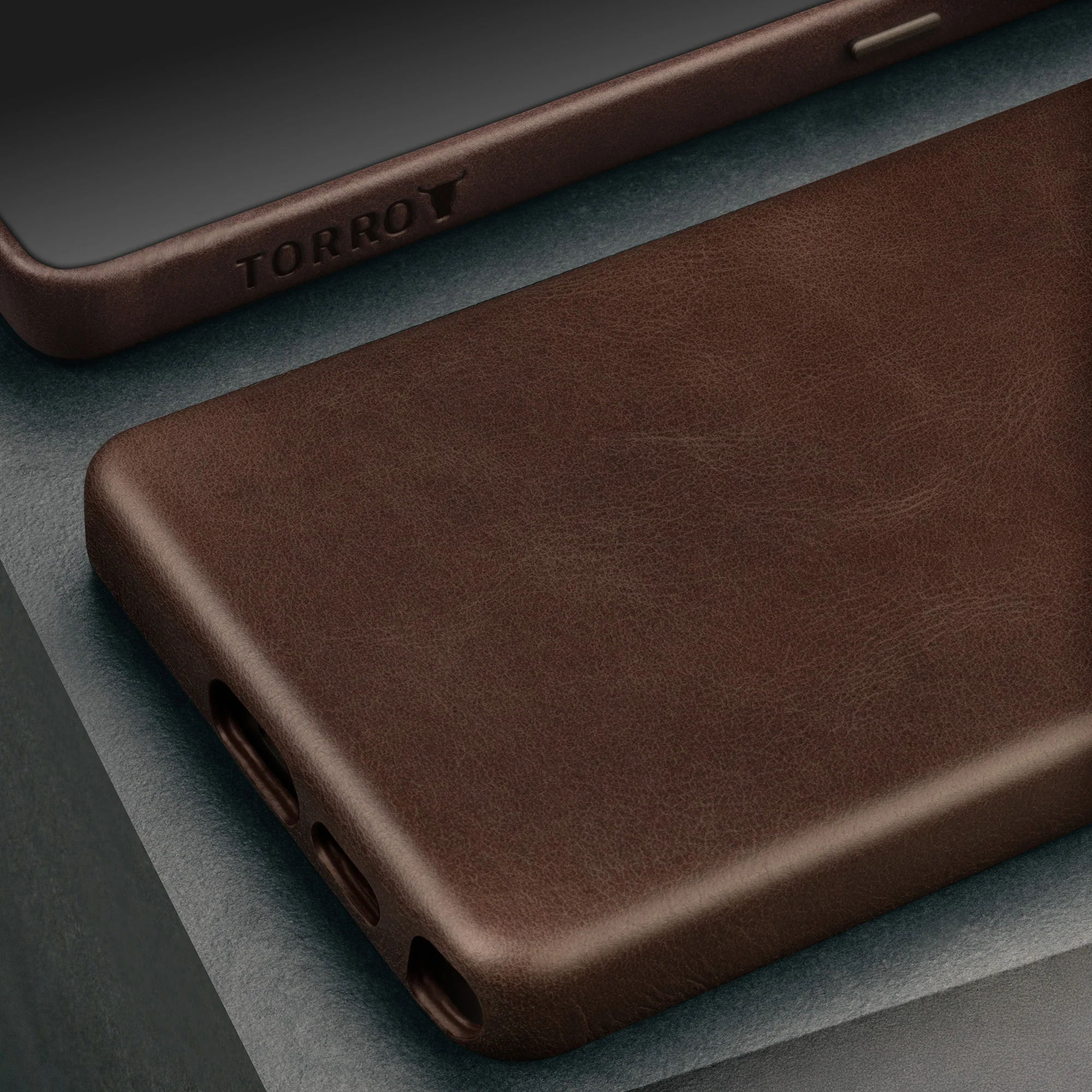 Galaxy S25 Ultra Leather Bumper Case (Qi2/MagSafe Charging Compatible) - Image 12