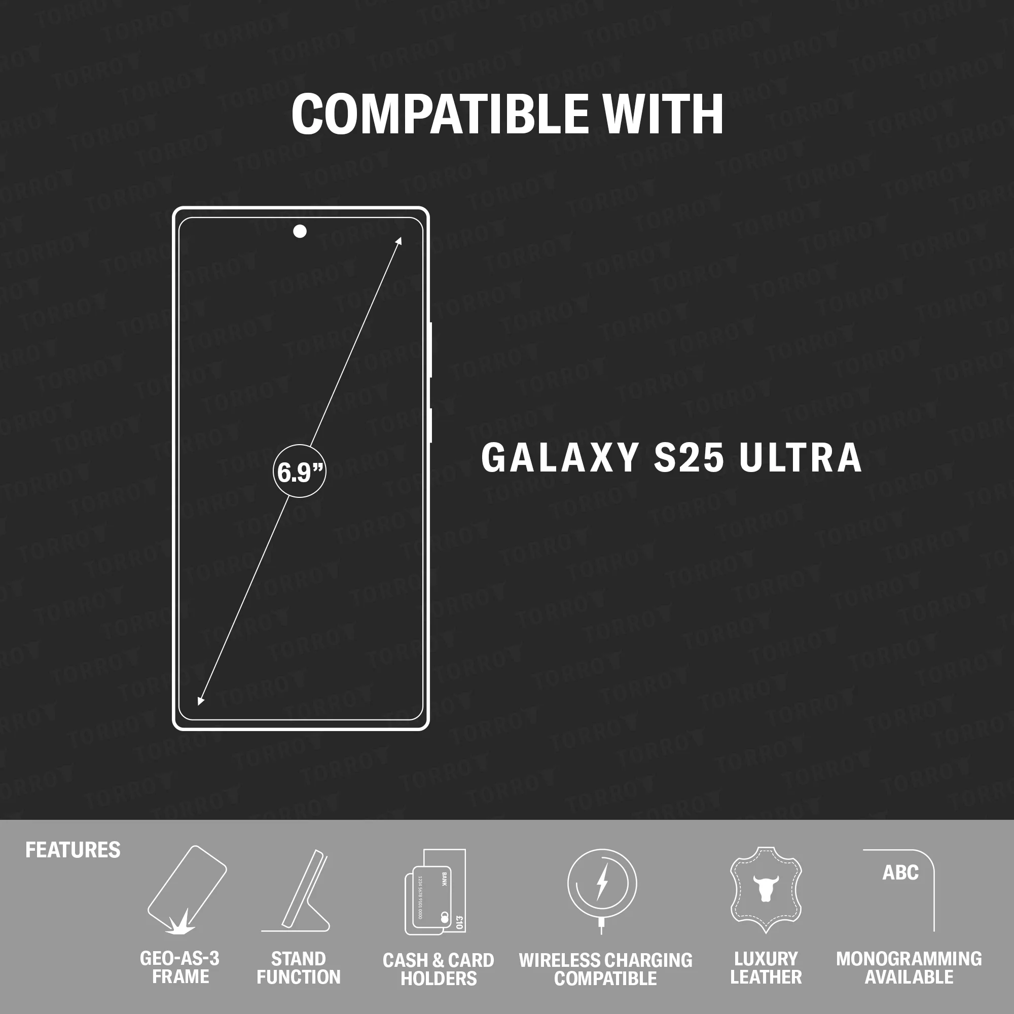 Galaxy S25 Ultra Leather Case (with Stand Function) - Image 4