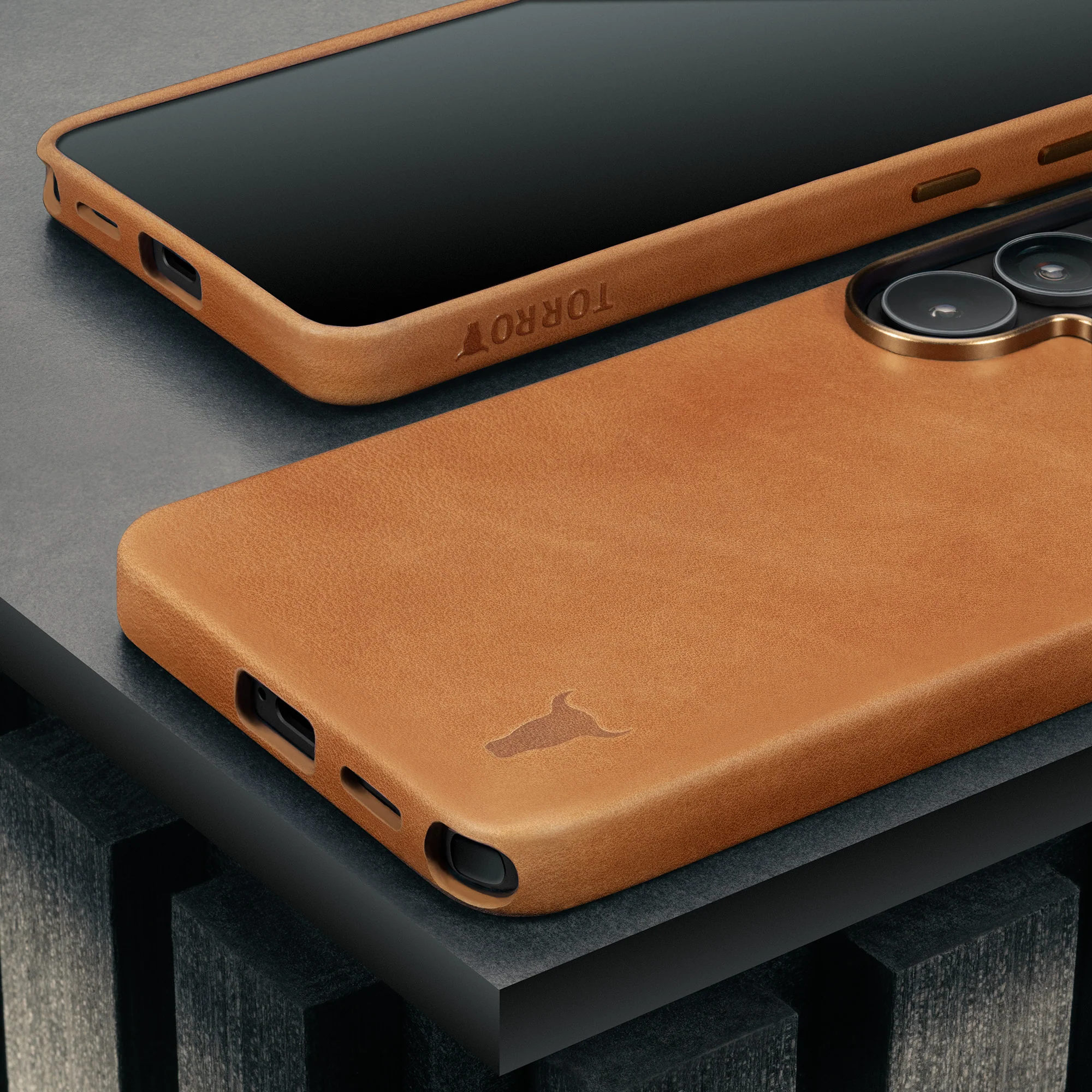 Galaxy S26 Ultra Leather Bumper Case - Image 12