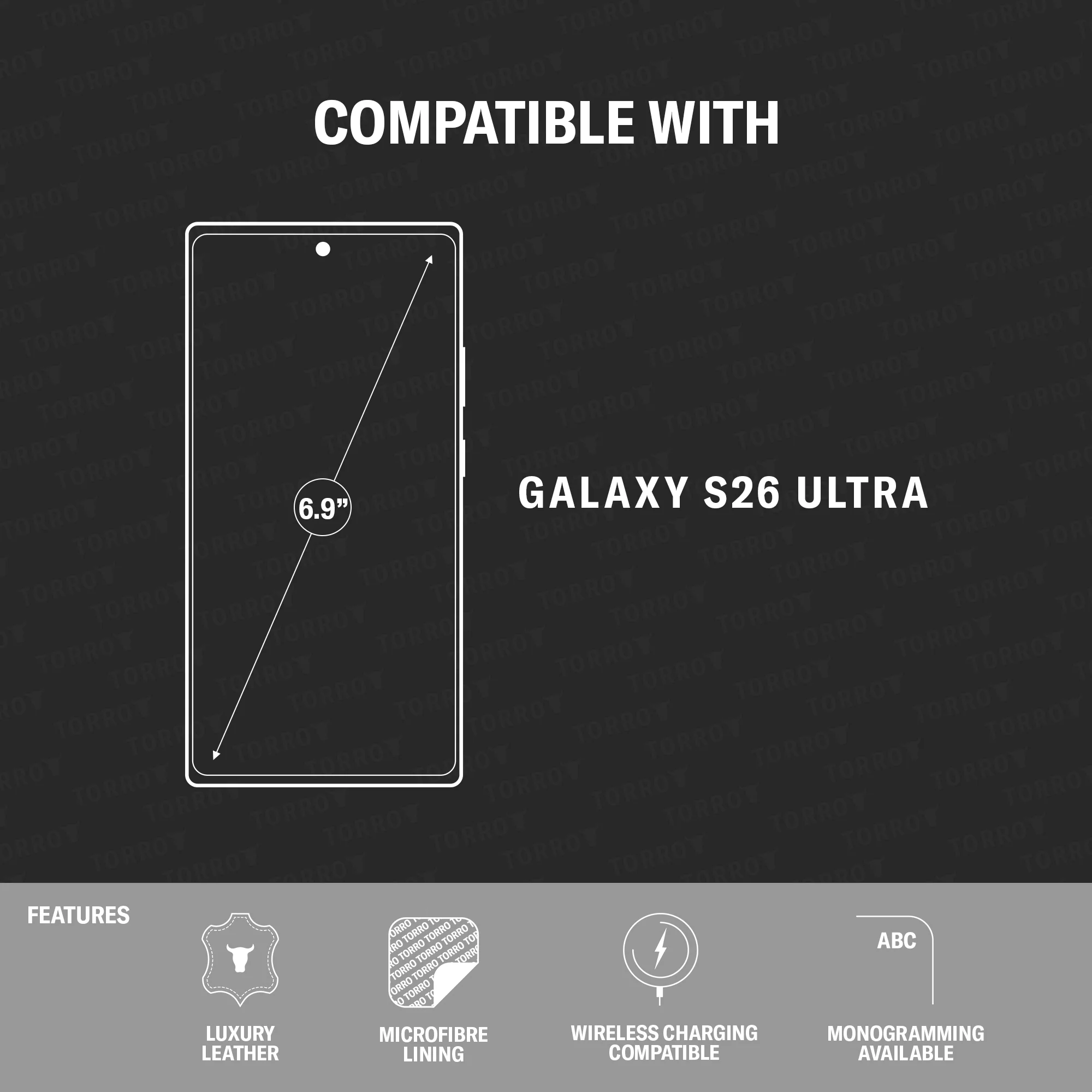 Galaxy S26 Ultra Leather Bumper Case - Image 4