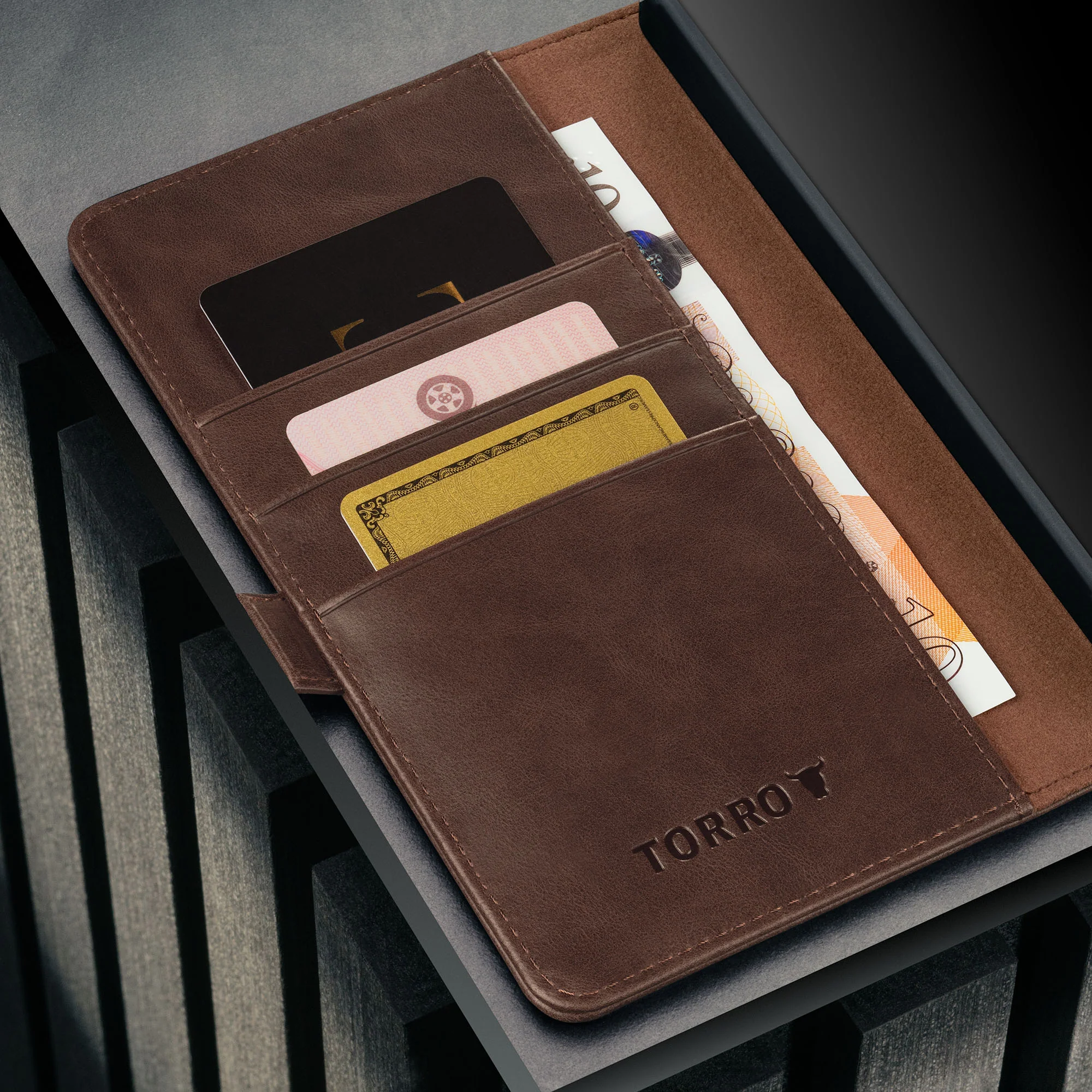 Galaxy S26 Ultra Leather Wallet Case (with Stand Function) - Image 14