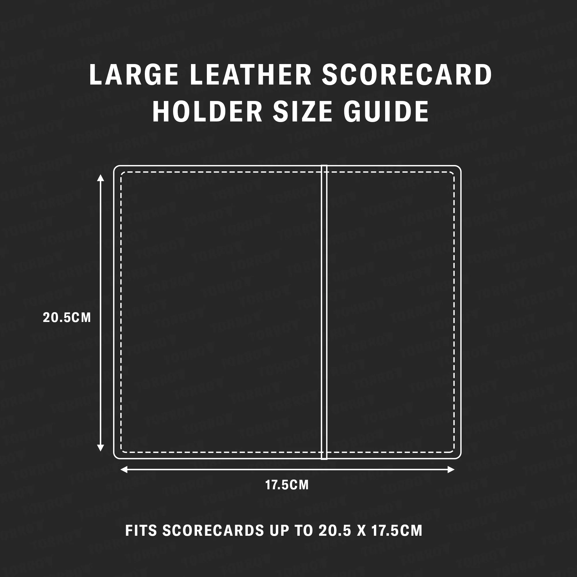 Leather Golf Scorecard Holder (PRO Edition) - Image 2