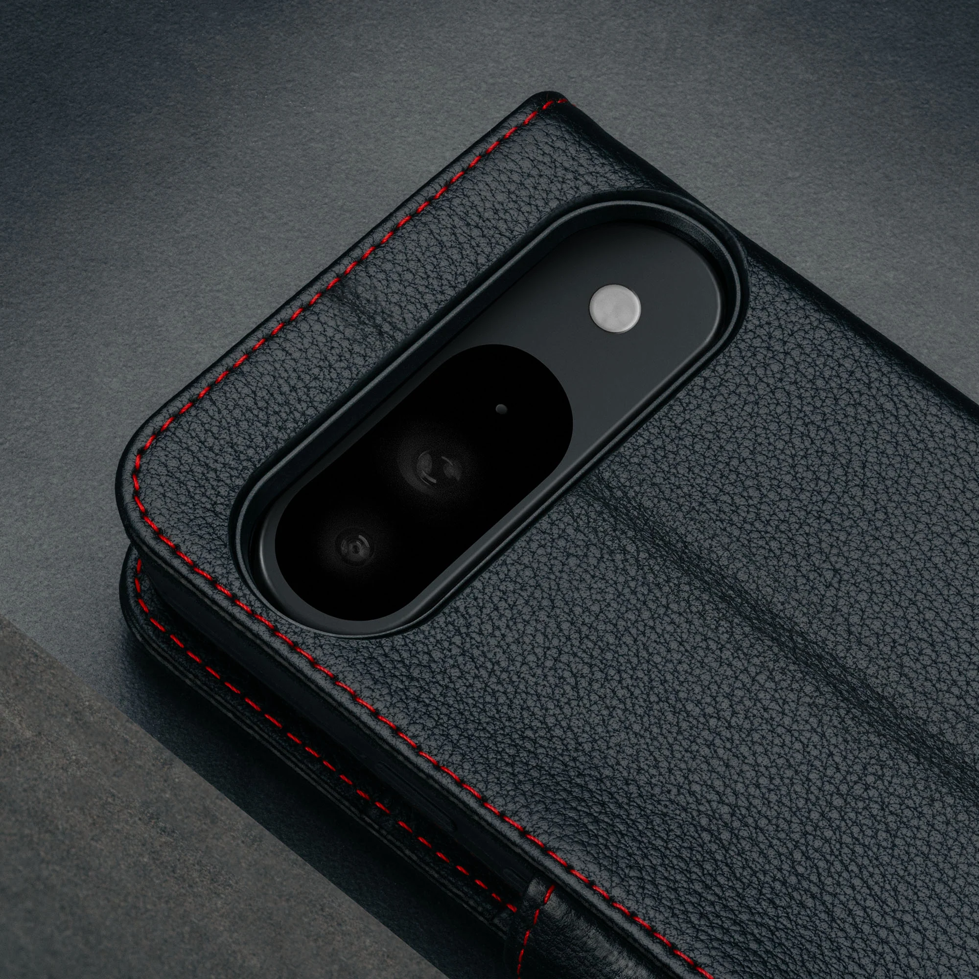 Google Pixel 9 Leather Wallet Case (with Stand Function) - Image 4