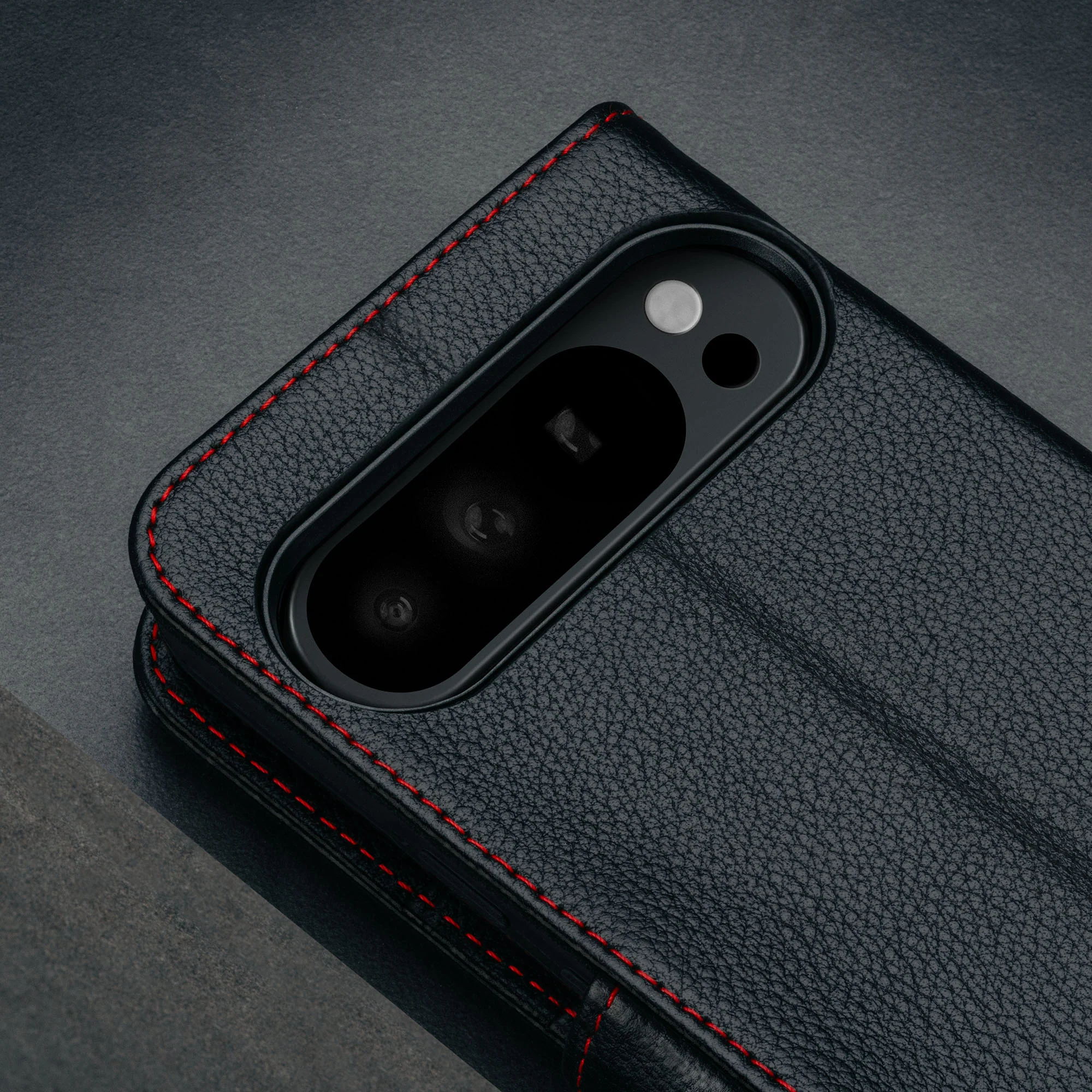 Google Pixel 9 Pro Leather Wallet Case (with Stand function) - Image 4