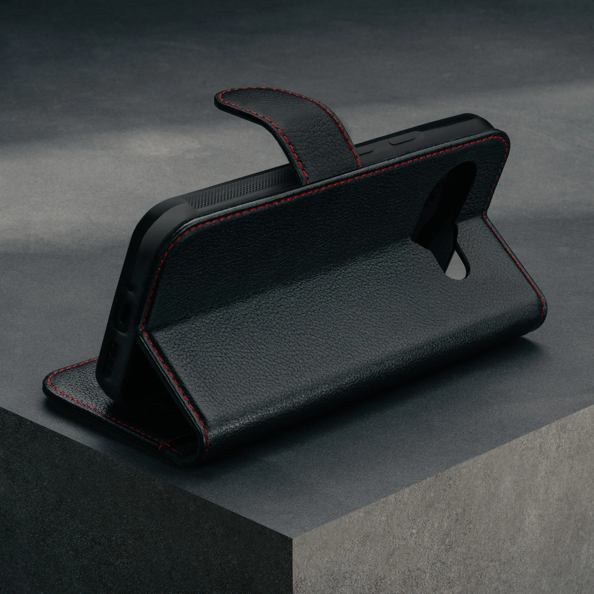 Google Pixel 9a Leather Wallet Case (with Stand Function) - Image 3