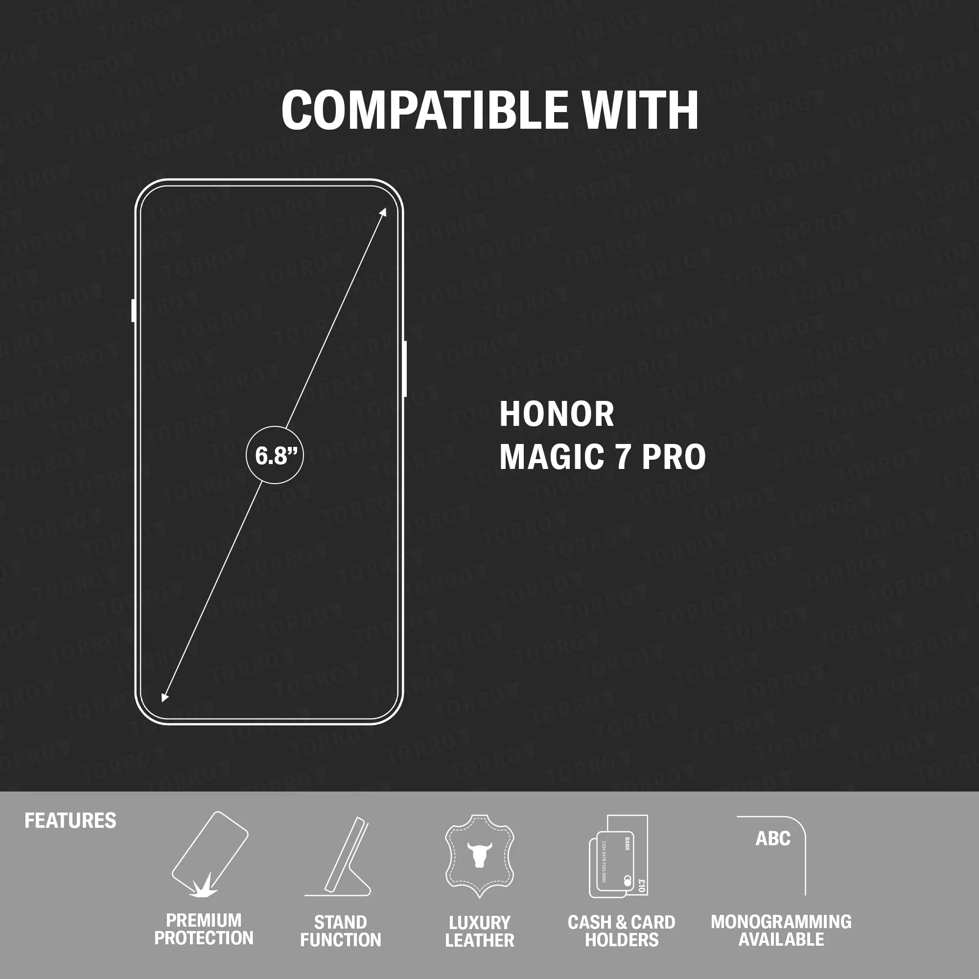 Honor Magic 7 Pro Leather Case - Image 2