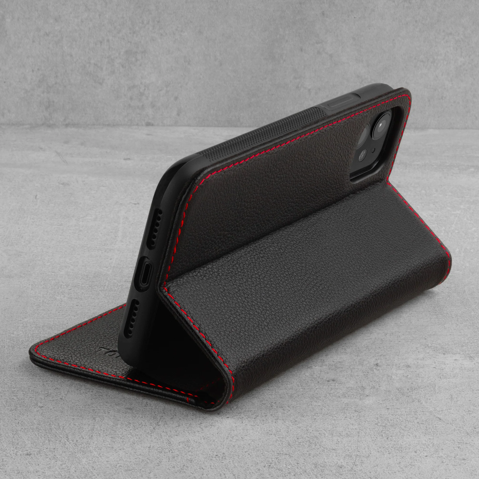 iPhone 11 Leather Case (with Stand function) - Image 3