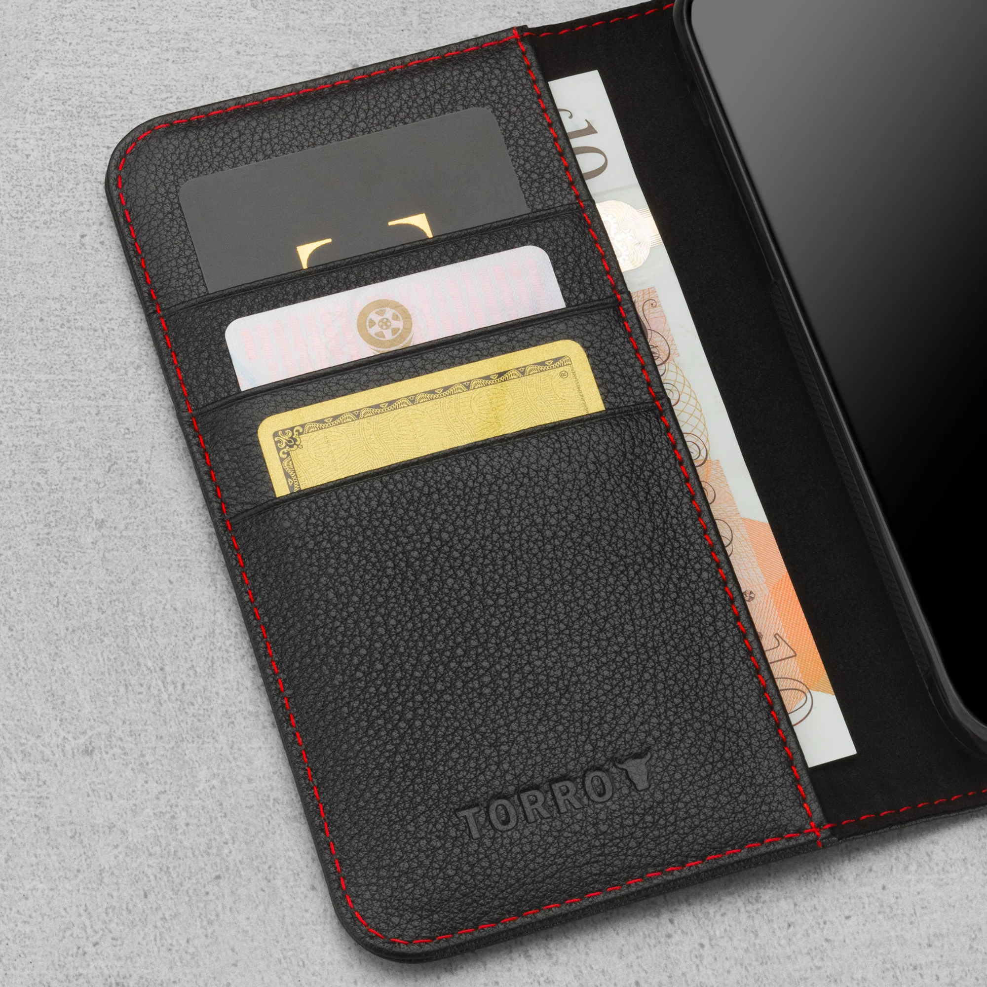 iPhone 11 Leather Case (with Stand function) - Image 4