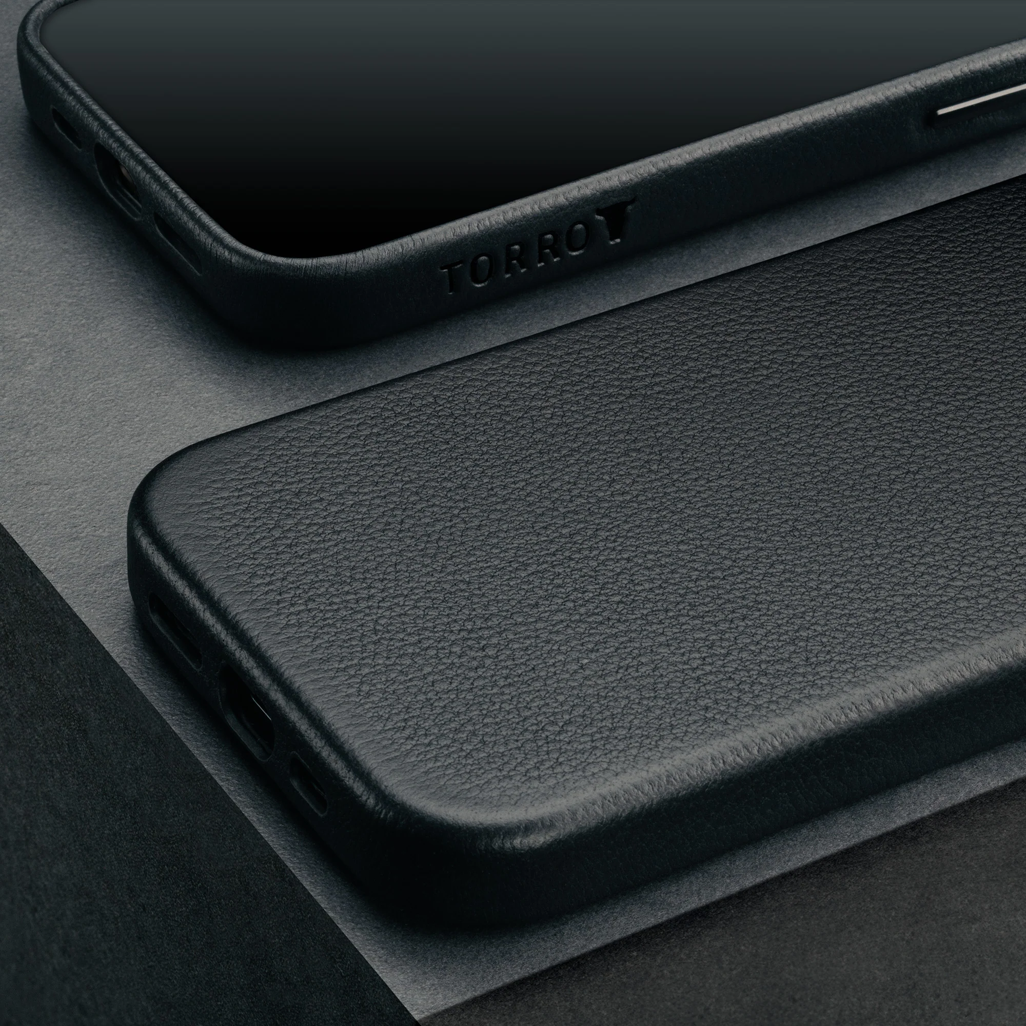 iPhone 12/12 Pro Slimline Leather Bumper Case (MagSafe Compatible) - Image 6