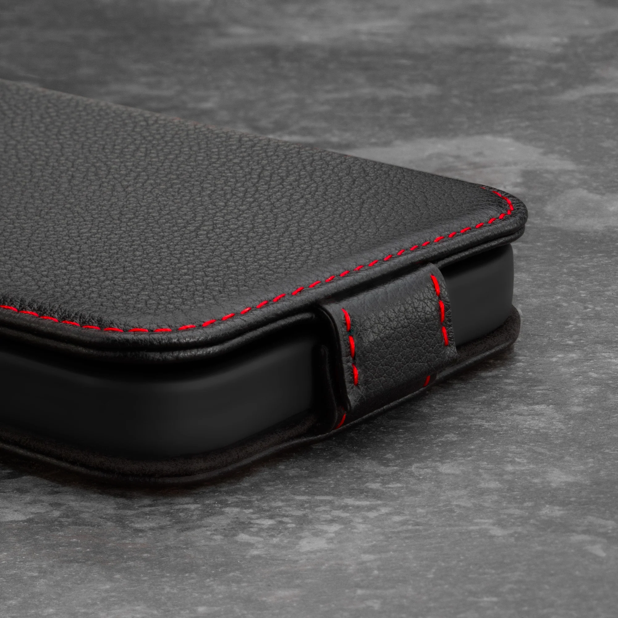 iPhone 12 / 12 Pro Leather Flip Case (MagSafe Charging) - Image 5