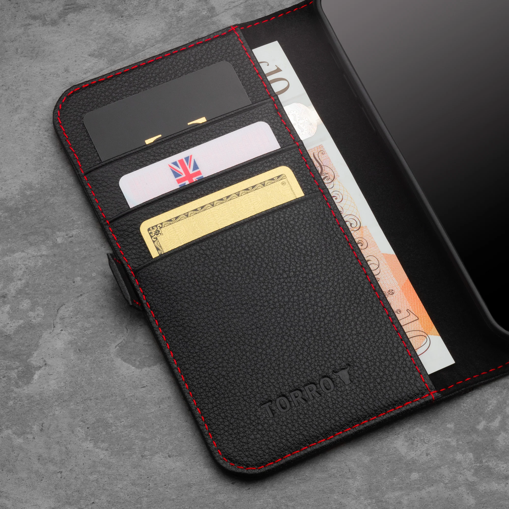 iPhone 12 Mini Leather Case (with Stand function) - Image 7