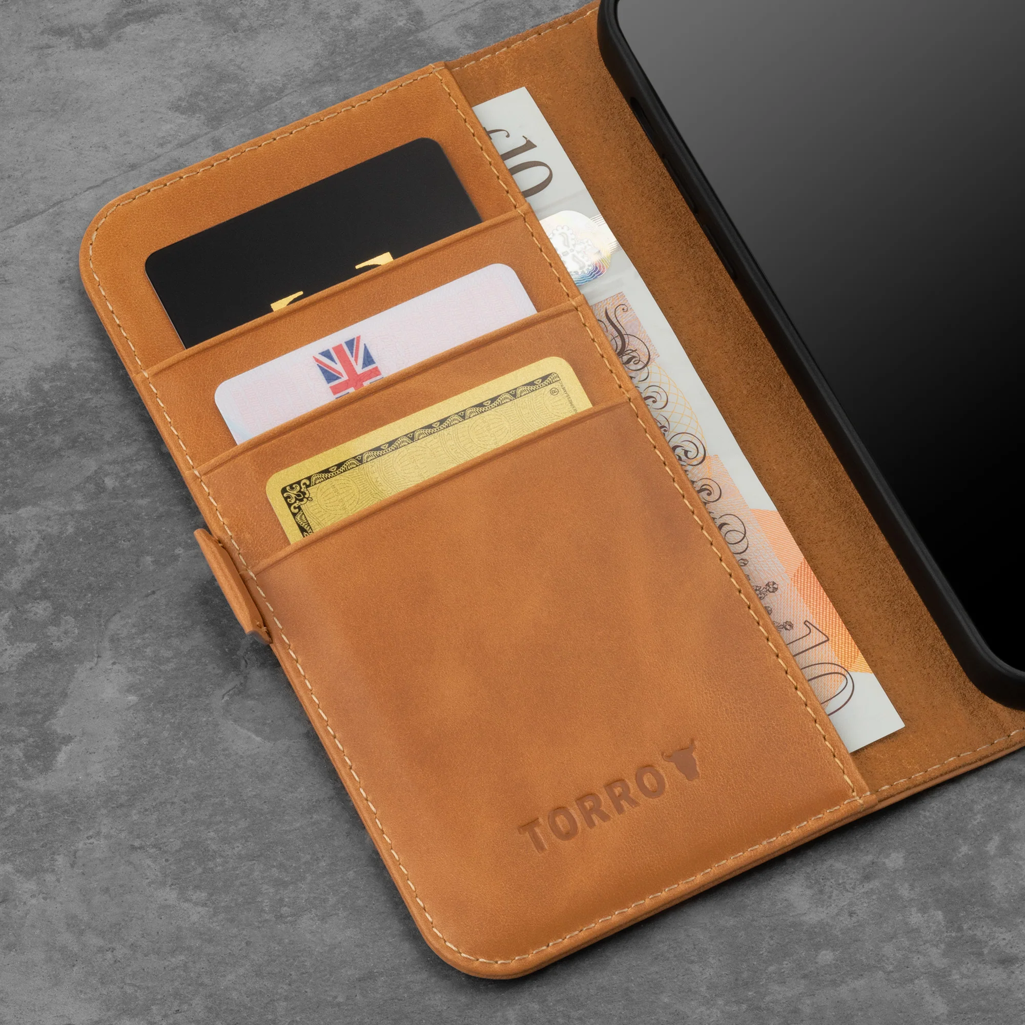 iPhone 12 / 12 Pro Leather Case (with Stand function) - Image 13
