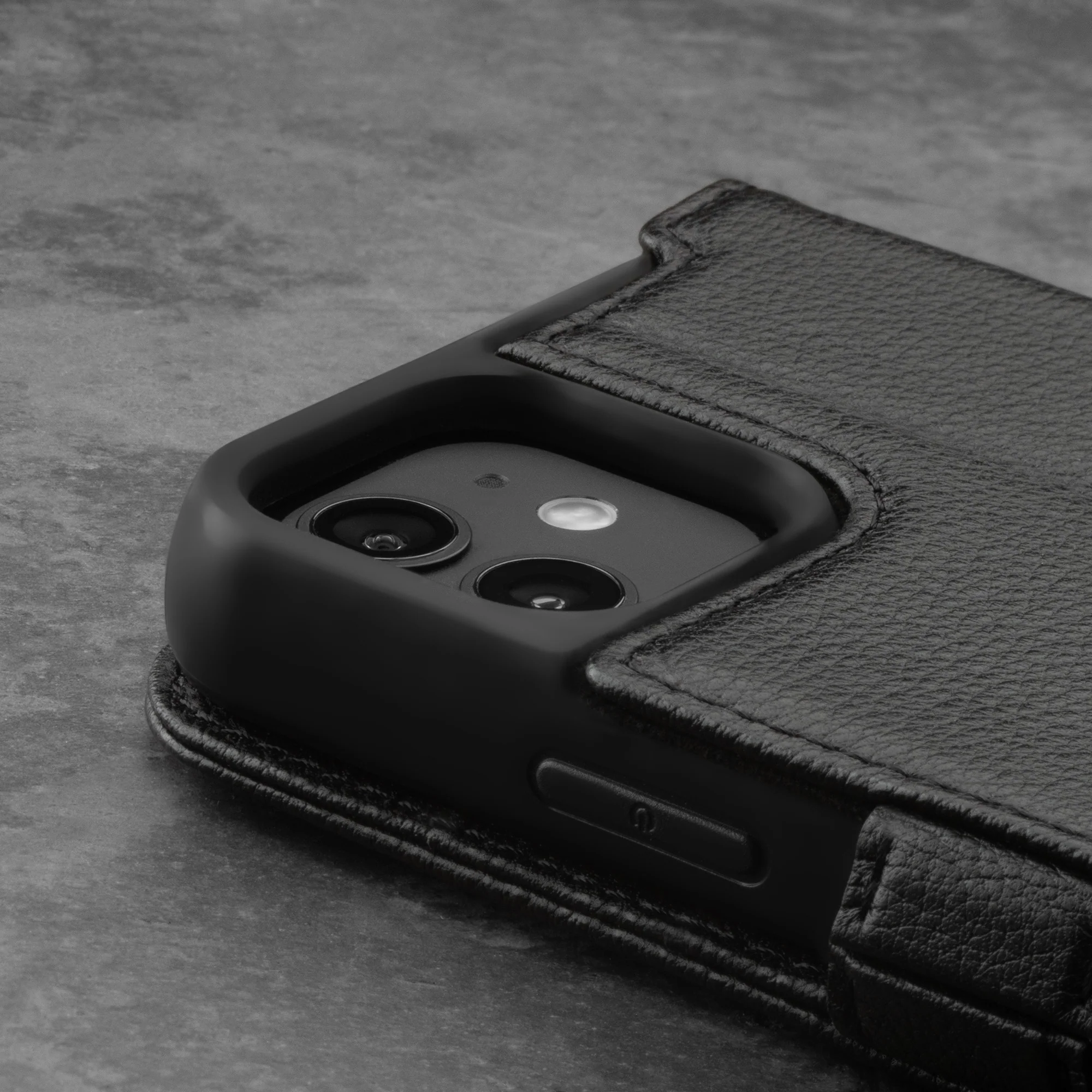 iPhone 12 / 12 Pro Leather Case (with Stand function) - Image 24
