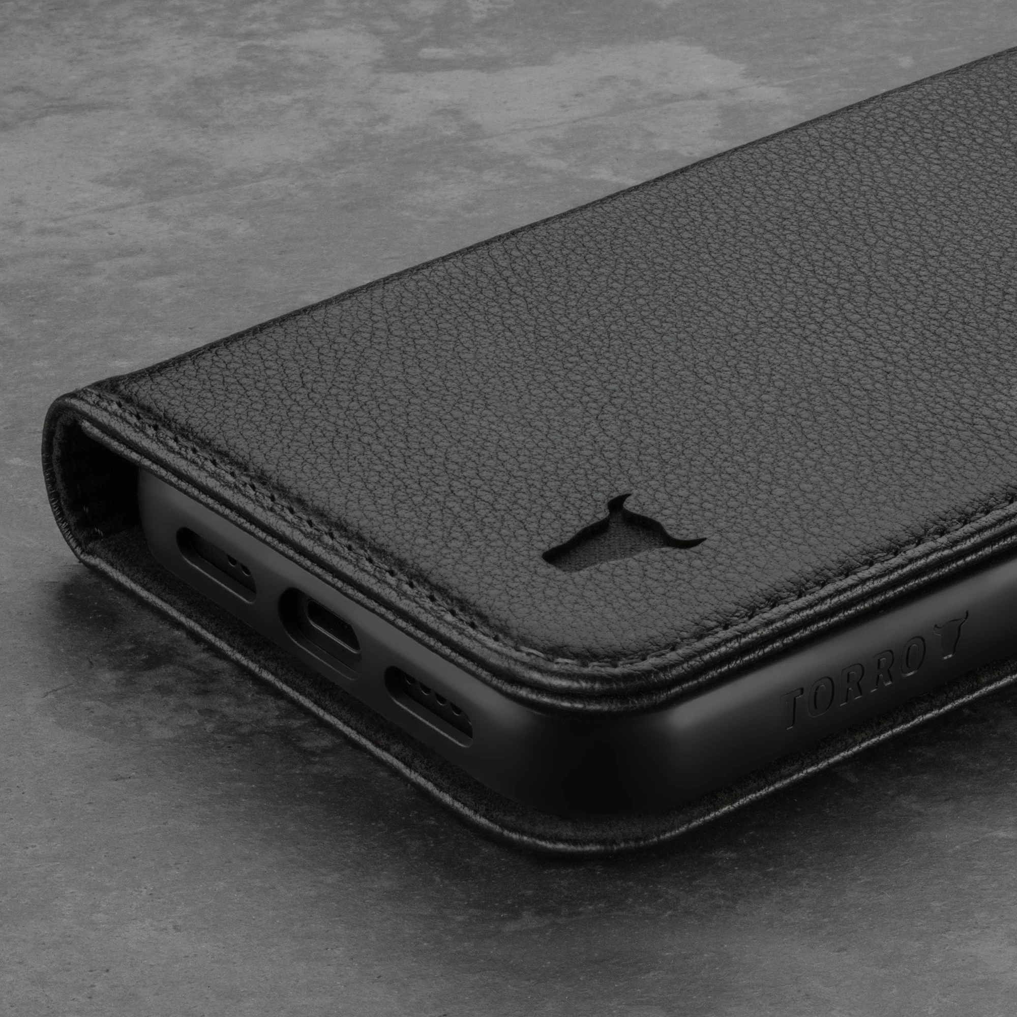 iPhone 12 / 12 Pro Leather Case (with Stand function) - Image 26