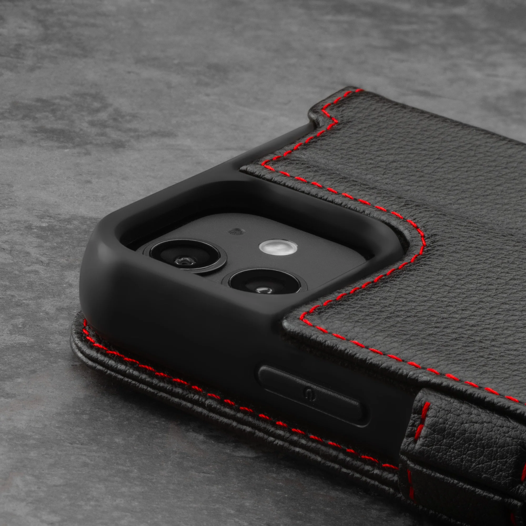 iPhone 12 / 12 Pro Leather Case (with Stand function) - Image 8