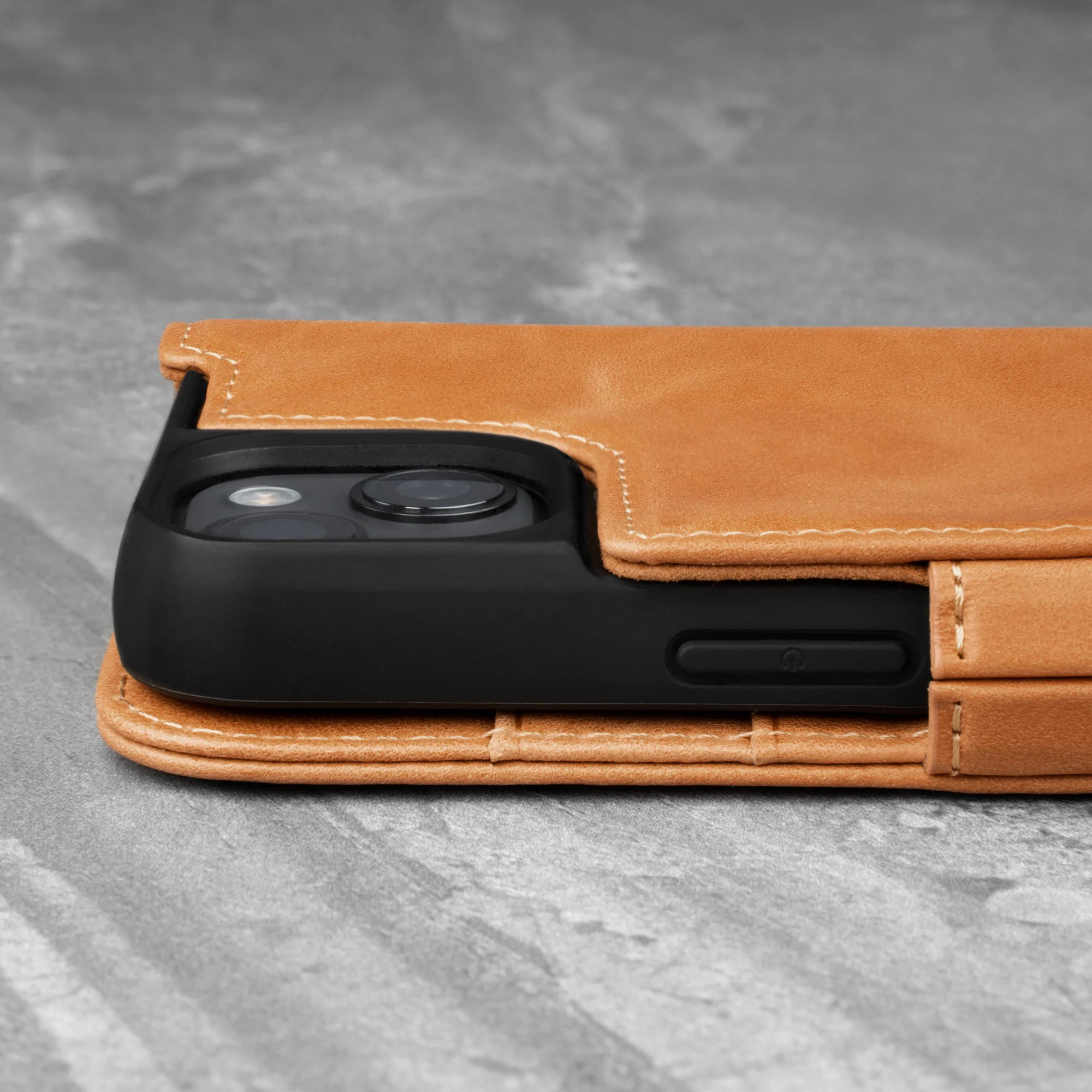 iPhone 13 Leather Case (with Stand function) - Image 13