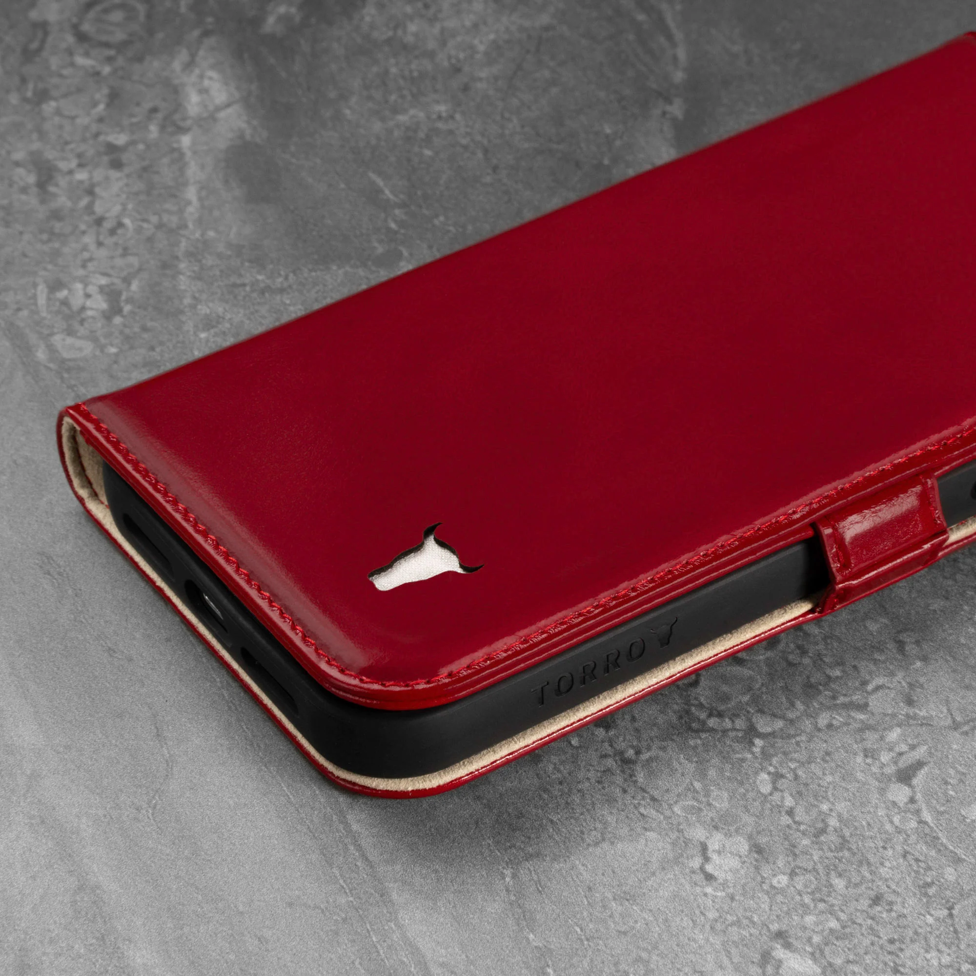 iPhone 13 Leather Case (with Stand function) - Image 22
