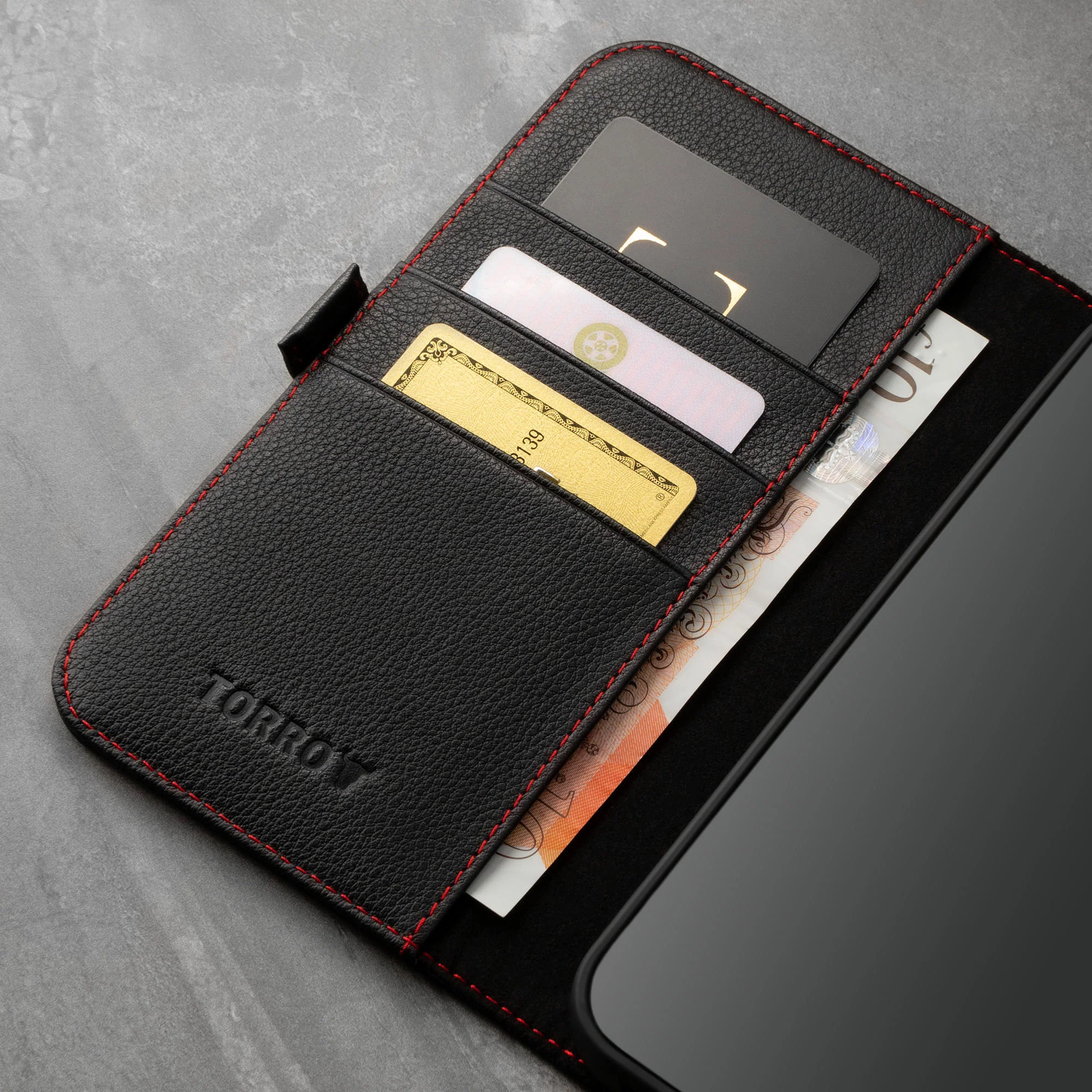 iPhone 13 Leather Case (with Stand function) - Image 8
