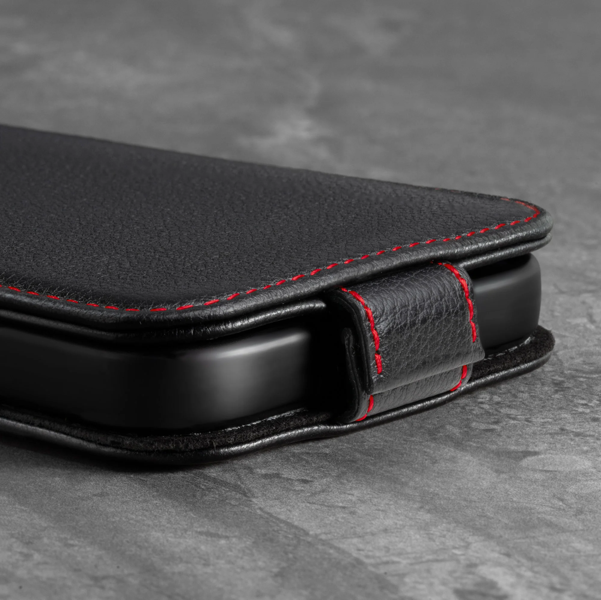 iPhone 13 Leather Flip Case (MagSafe Charging) - Image 5