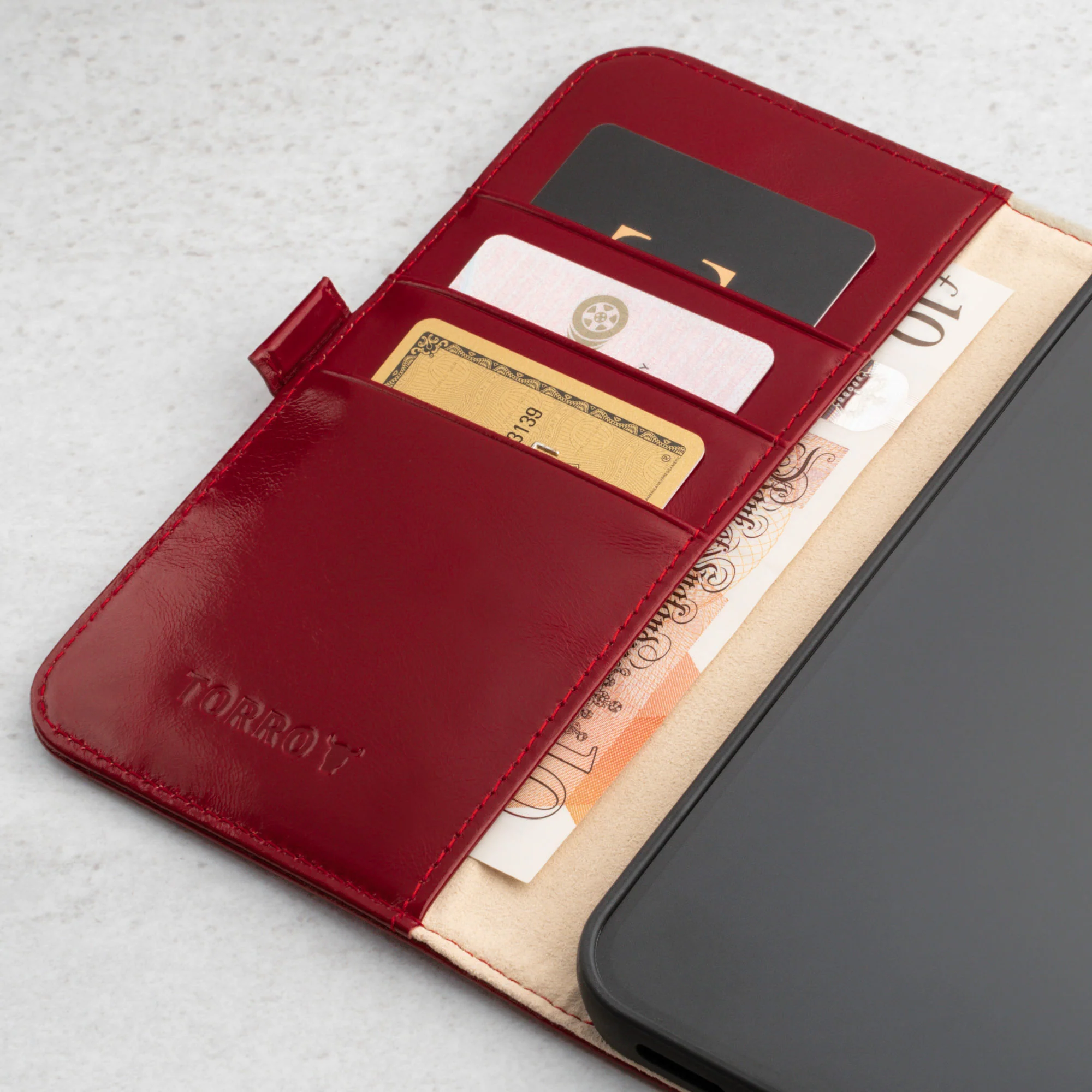 iPhone 14 Leather Case (with Stand function) - Image 15