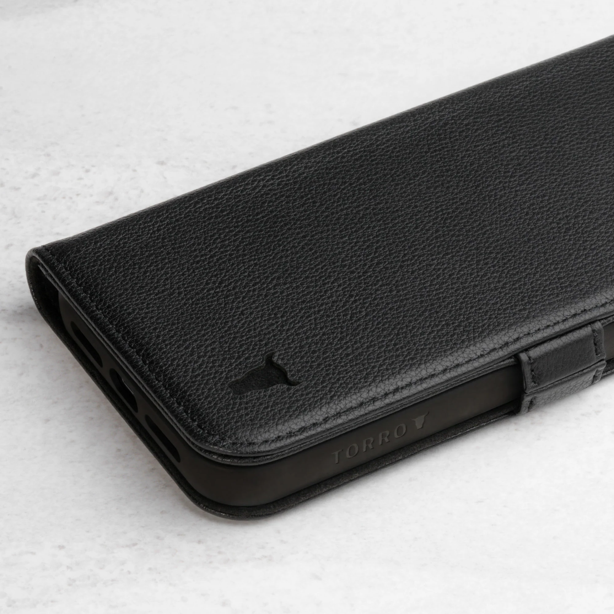 iPhone 14 Leather Case (with Stand function) - Image 21