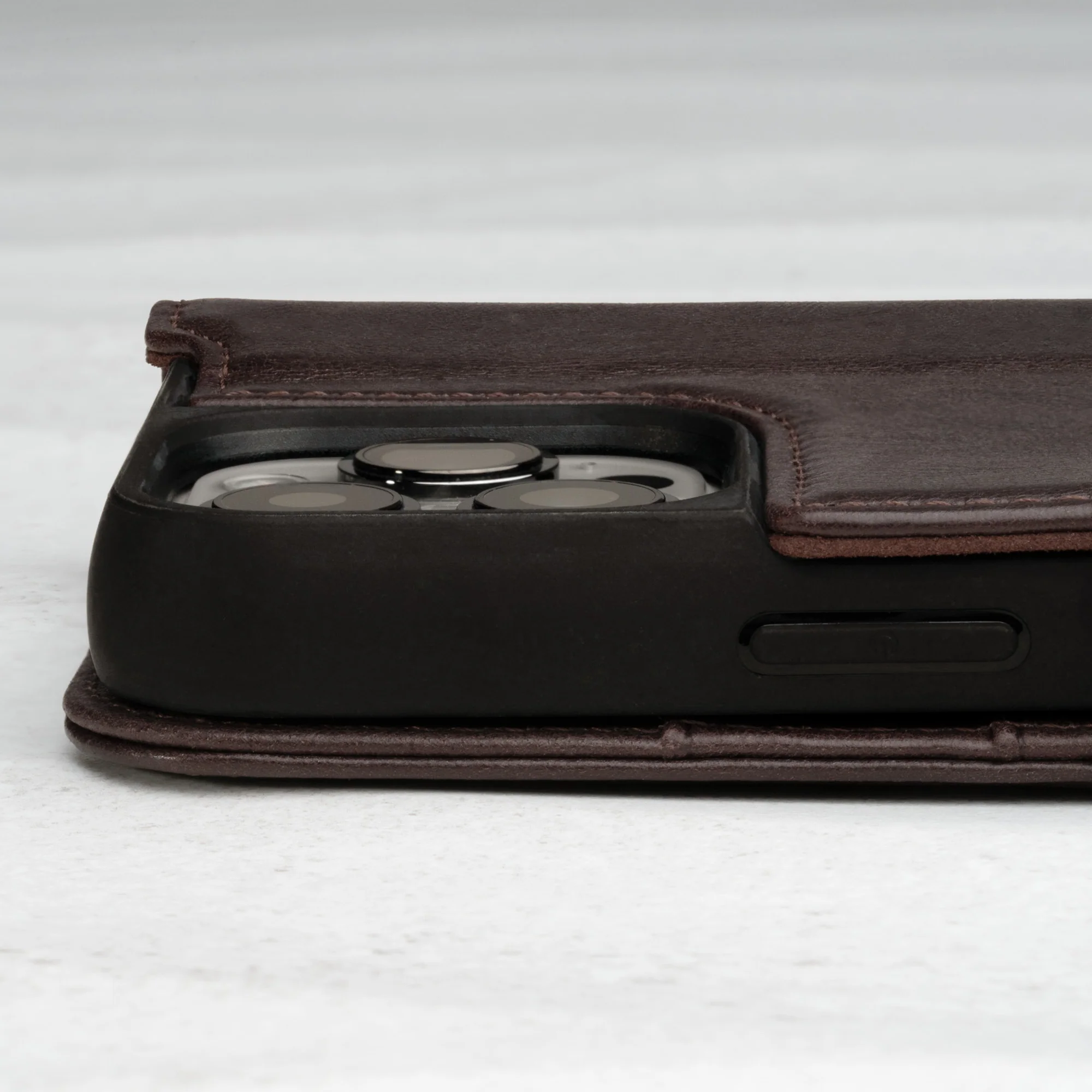iPhone 14 Pro Leather Case (with Stand function) - Image 11