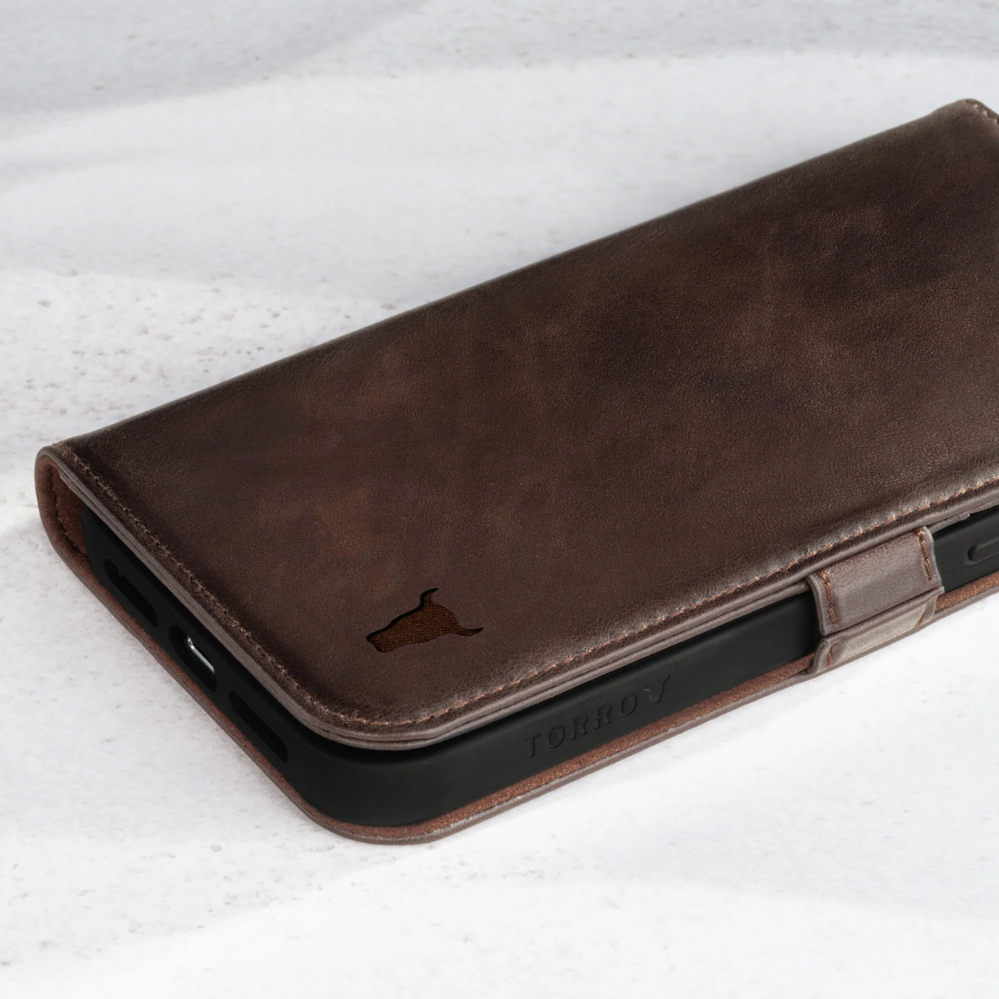 iPhone 14 Pro Max Leather Case (with Stand function) - Image 13