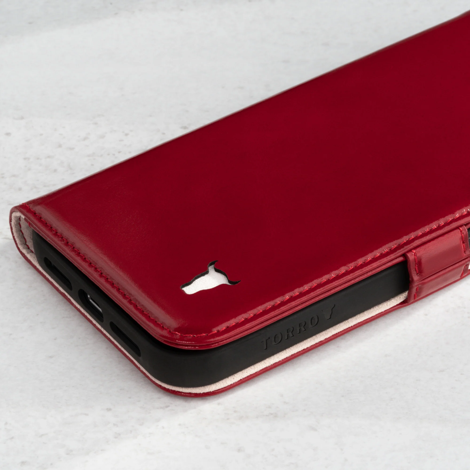 iPhone 14 Pro Max Leather Case (with Stand function) - Image 17