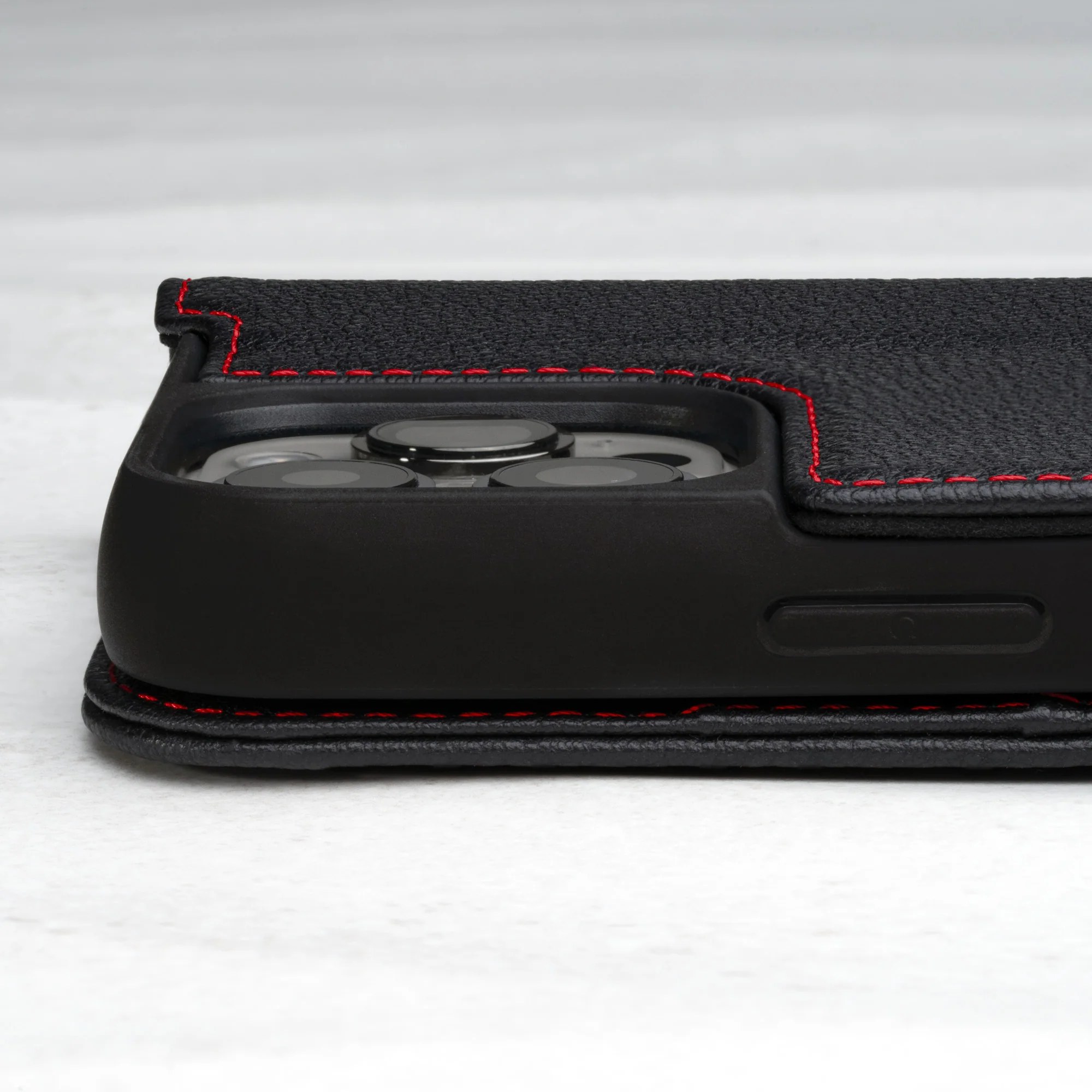 iPhone 14 Pro Max Leather Case (with Stand function) - Image 8