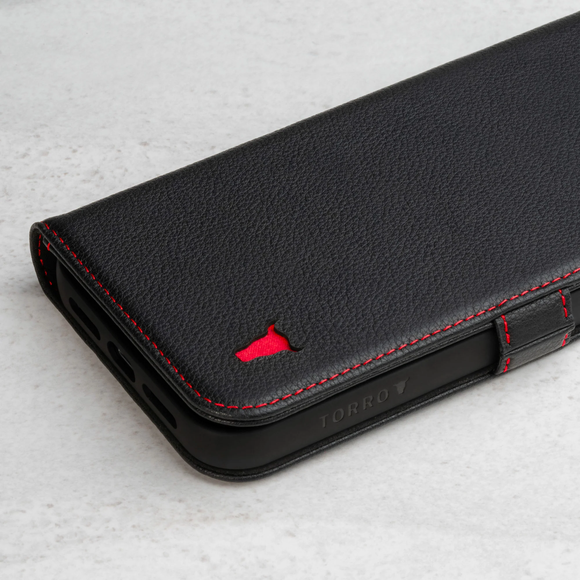 iPhone 14 Pro Max Leather Case (with Stand function) - Image 9