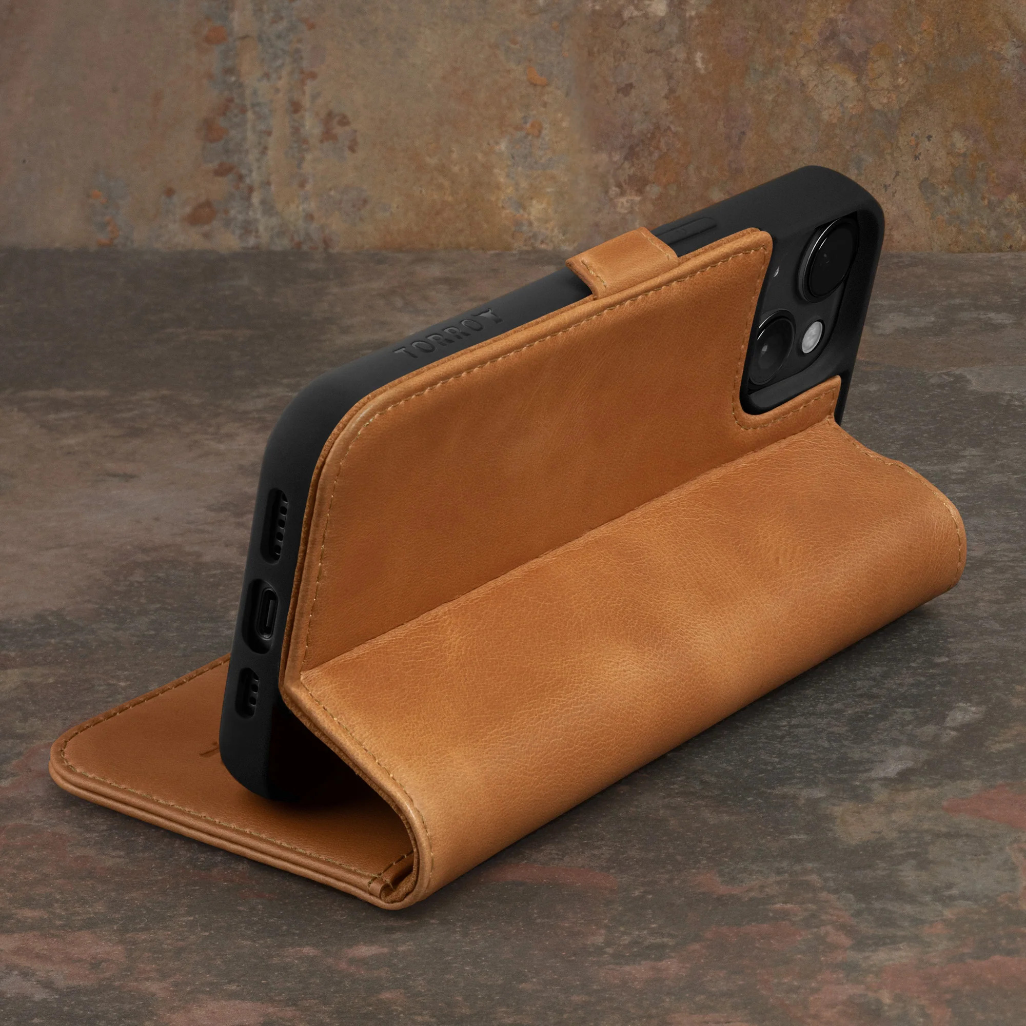 iPhone 15 Leather Wallet Case (with Stand Function) - Image 13